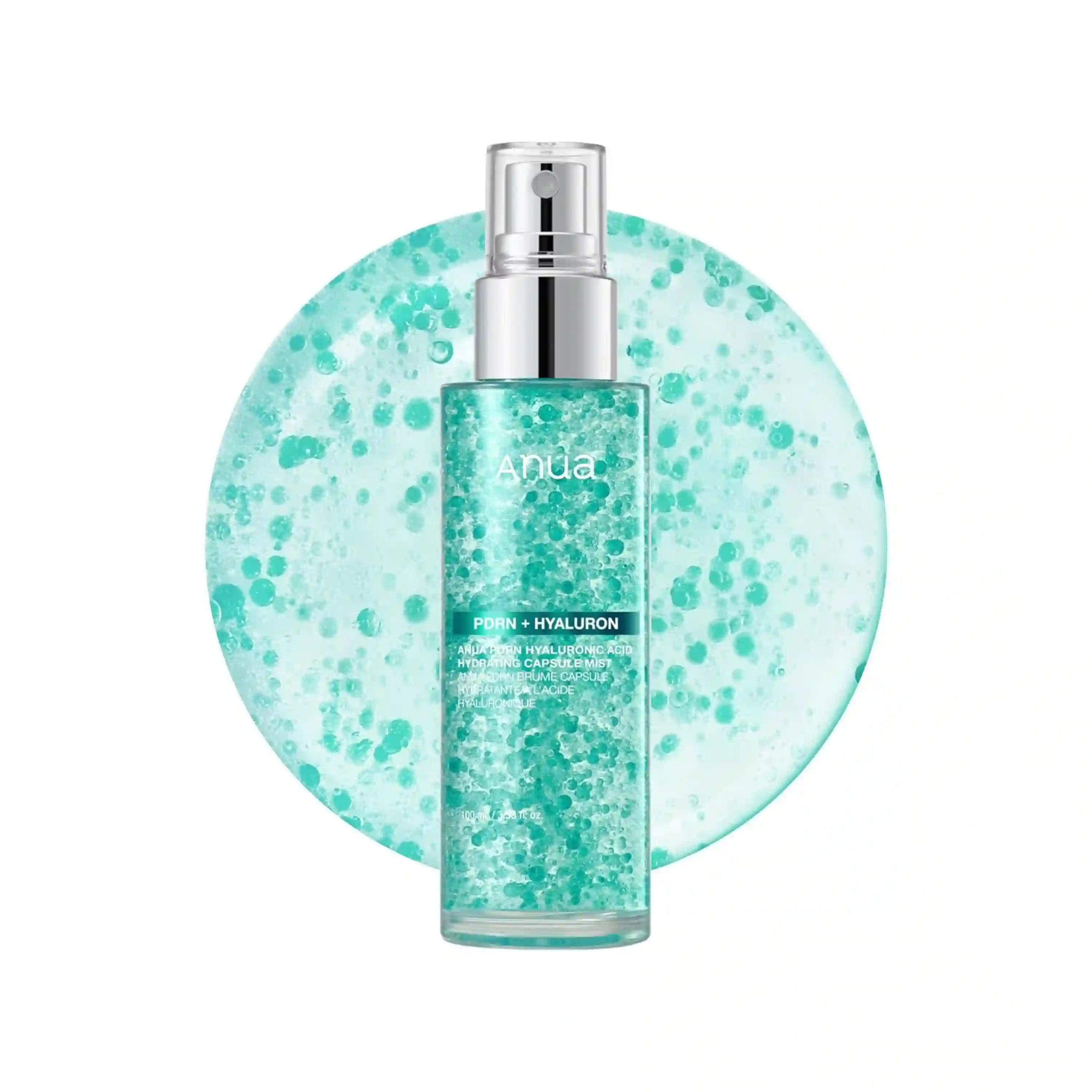 Anua PDRN Collagen Glow Facial Serum Spray Hydrating Face Mist with Hyaluronic Acid for Dewy Finish