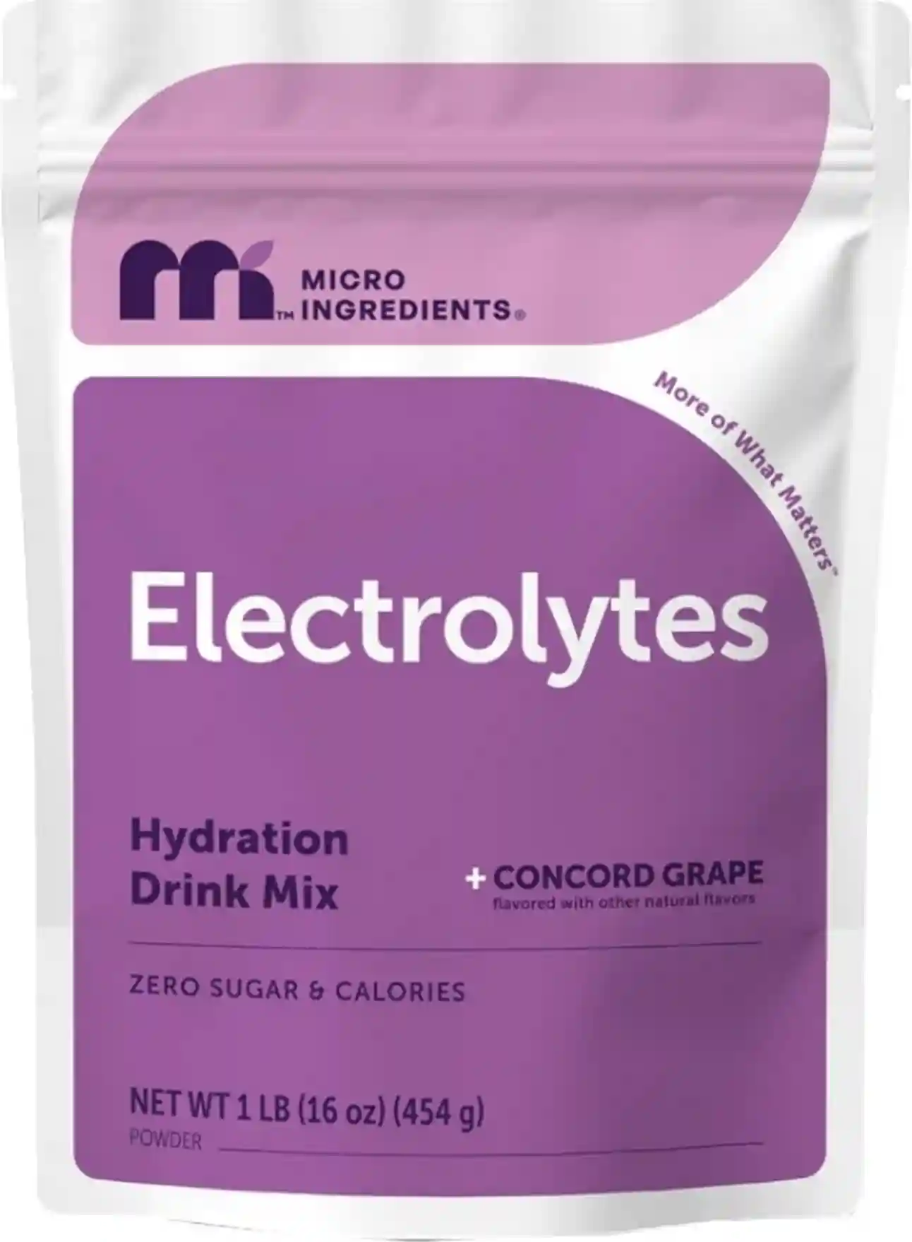 Micro Ingredients Sugar-Free Concord Grape Electrolytes Powder Drink Mix