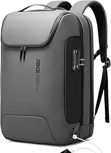 BANGE Anti Theft Backpack With TSA Lock Waterproof Laptop Backpack 17.3 Inch