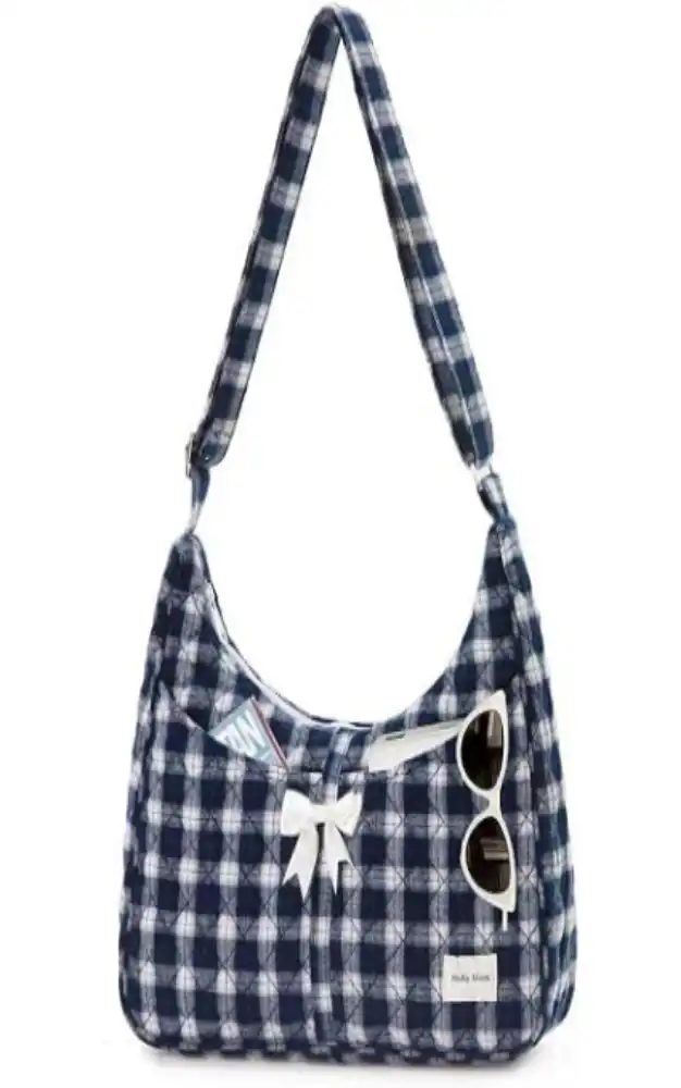 YoriBerry Quilted Hobo Shoulder Bag for Women Crossbody Purse