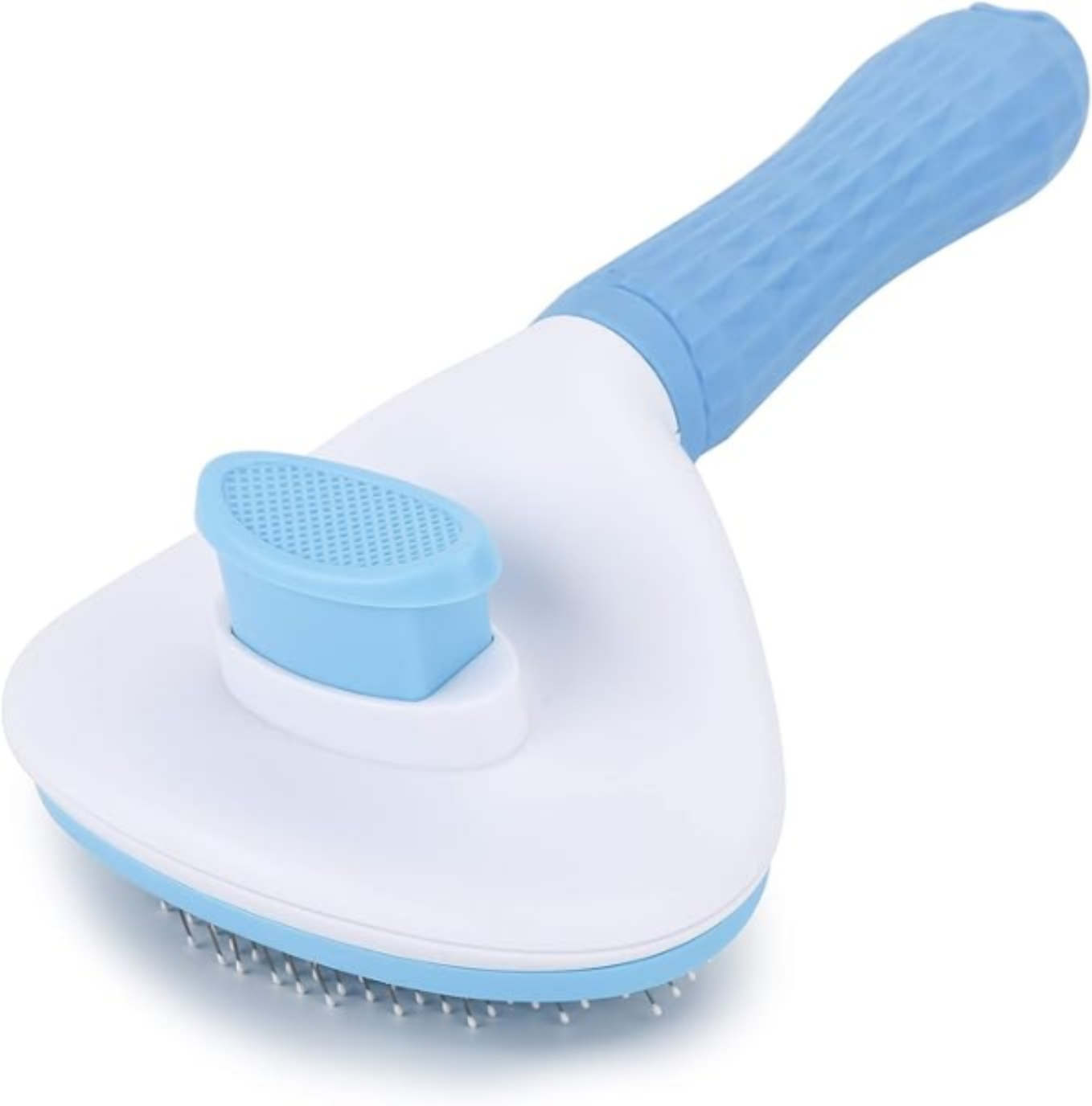 Depets Self Cleaning Slicker Brush for Dog Cat Bunny Pet Grooming