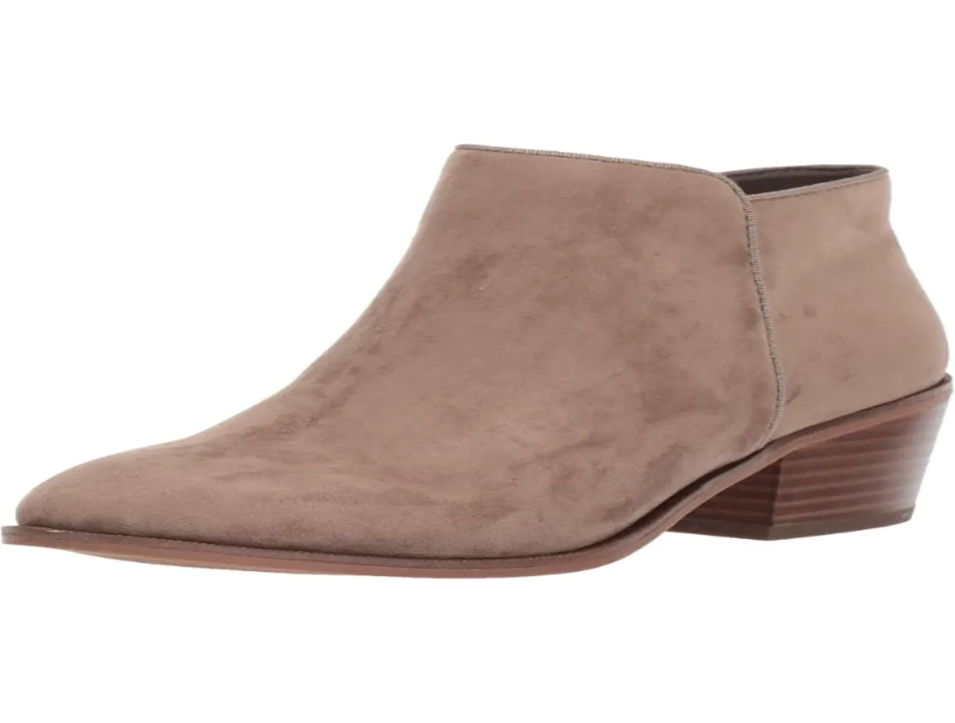 Amazon Essentials Womens Low Heel Ankle Boots Side Zipper Stacked Block Heel Aola Booties