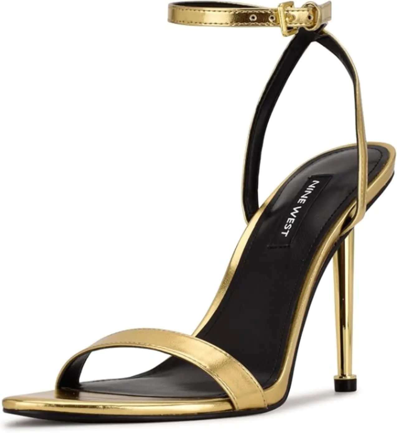 Nine West Women Reina Heeled Sandal Open Toe Stiletto Dress Shoes
