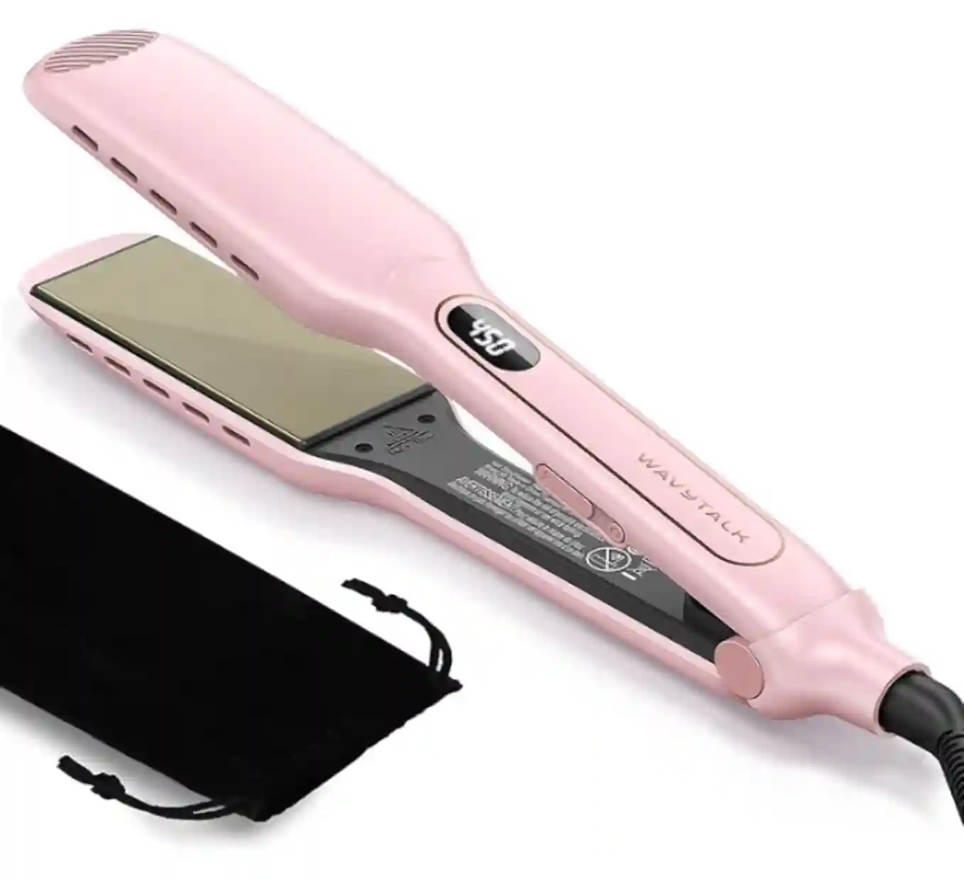 Wavytalk Wet to Straight Hair Straightener 1.75 Inch Wide Flat Iron