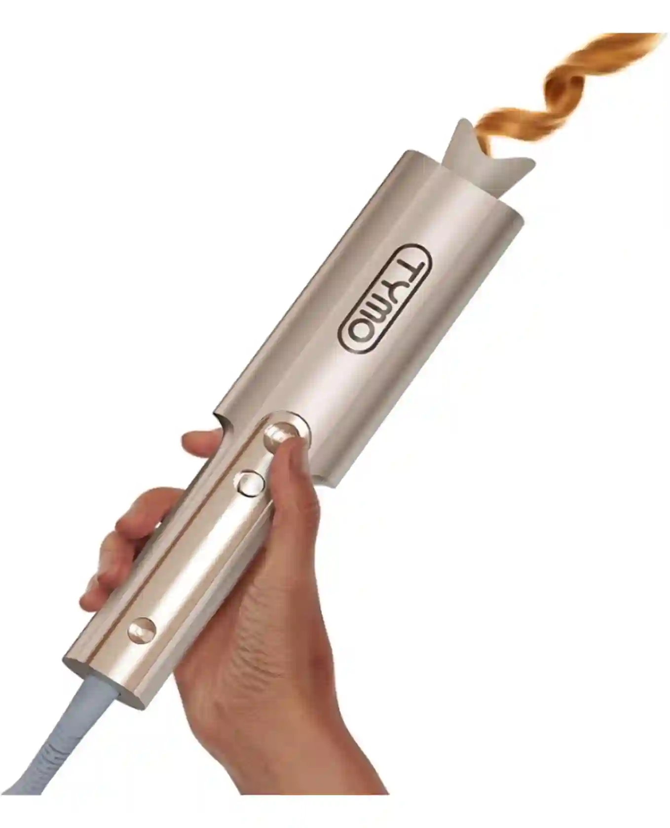 TYMO CurlPro Plus Automatic Rotating Curling Iron Gold 1 Inch