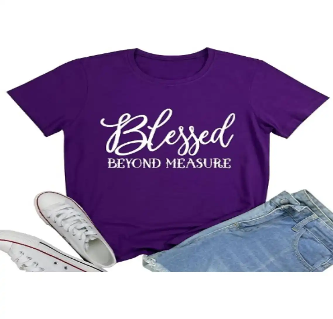 BLACKMYTH Graphic T-Shirts for Women Faith Shirts for Women