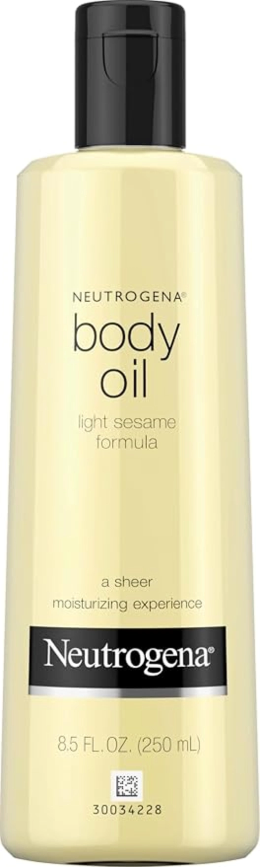 Neutrogena Body Oil Light Sesame Formula for Dry Skin Radiant Glow Moisturizer