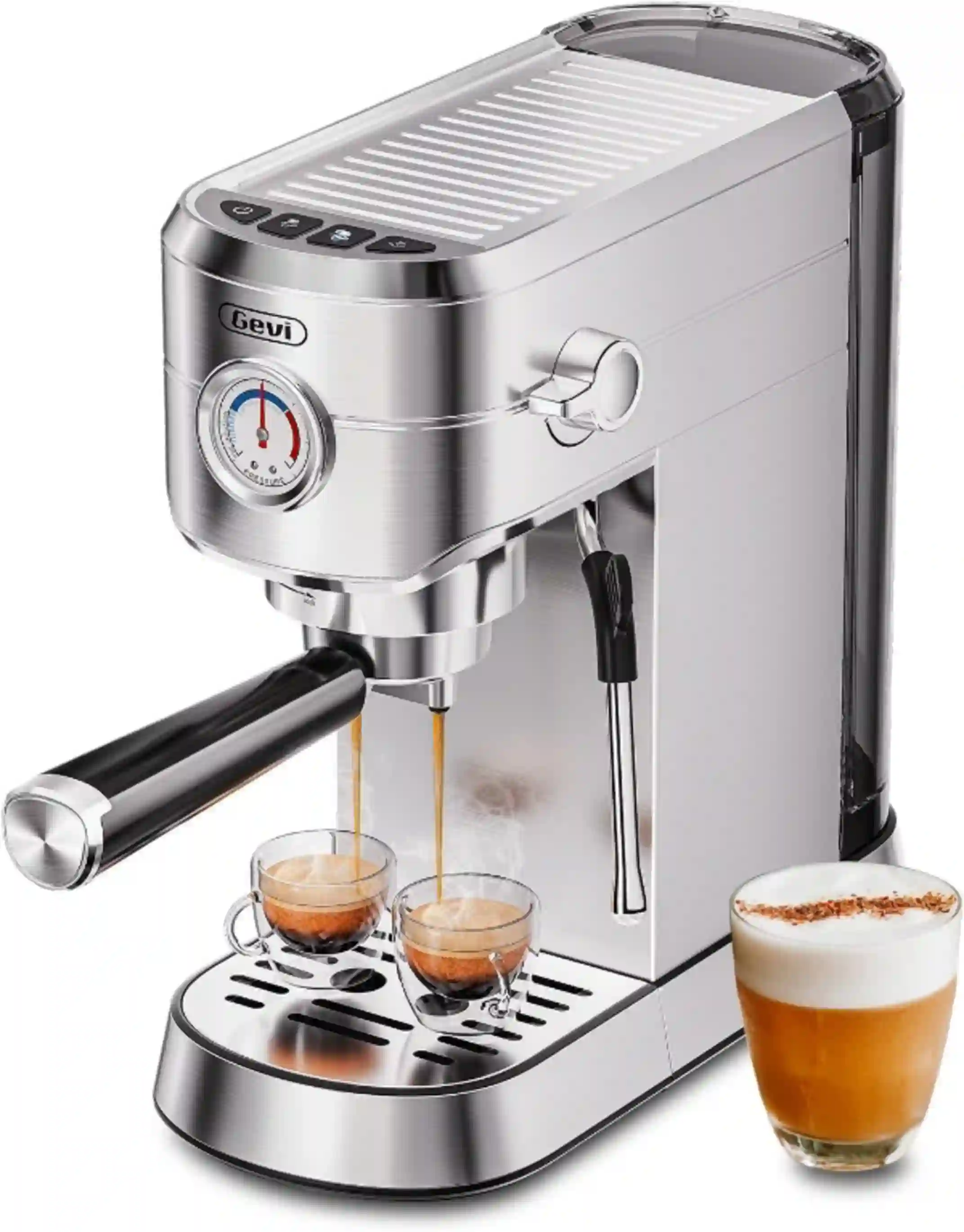 Gevi 20 Bar Compact Espresso Machine for Home