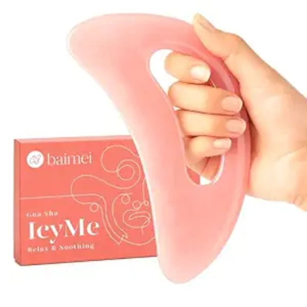 BAIMEI IcyMe Resin Body Gua Sha Tool for Skincare and Relaxation