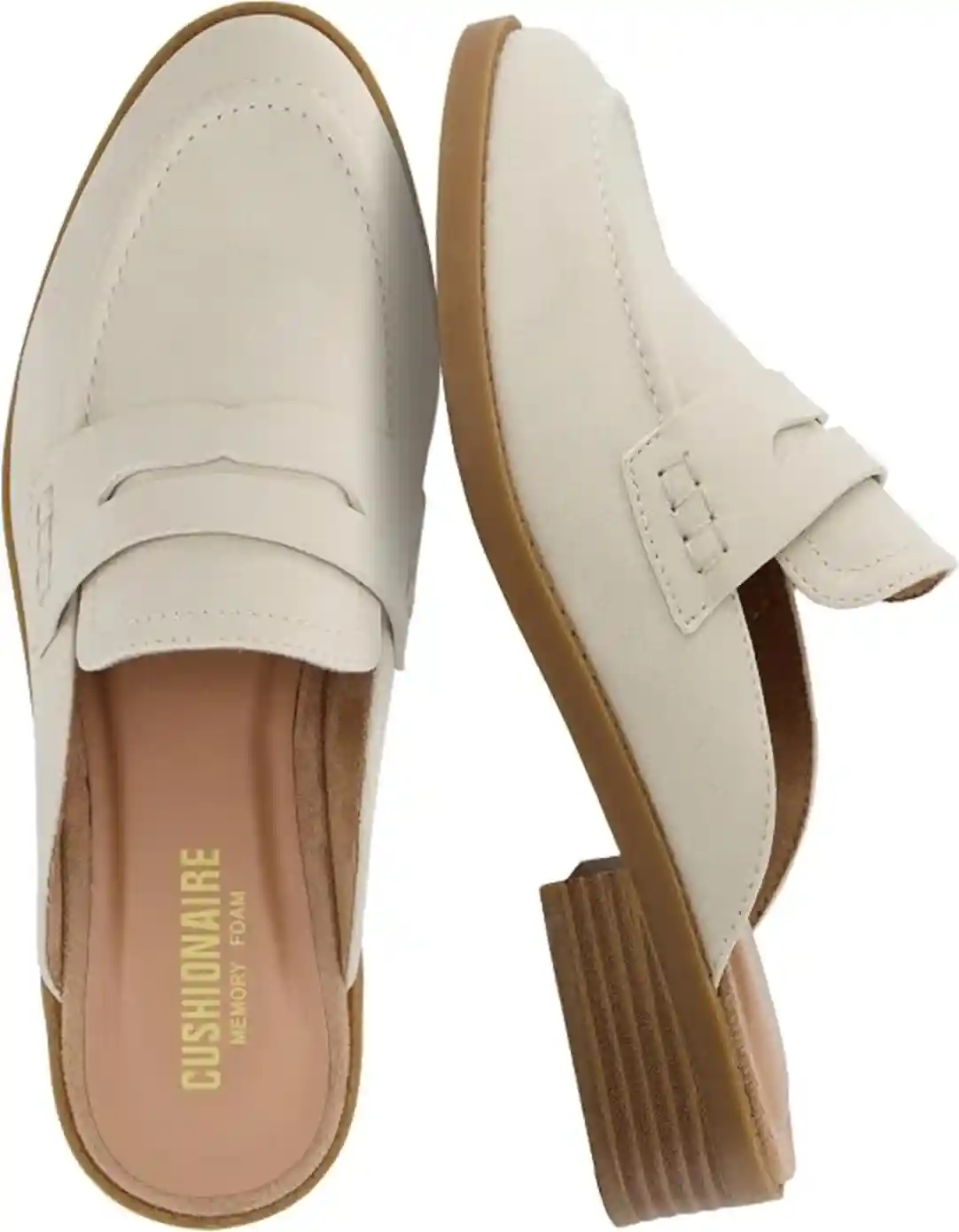 CUSHIONAIRE Women Prescott Slip On Mule Memory Foam Shoes