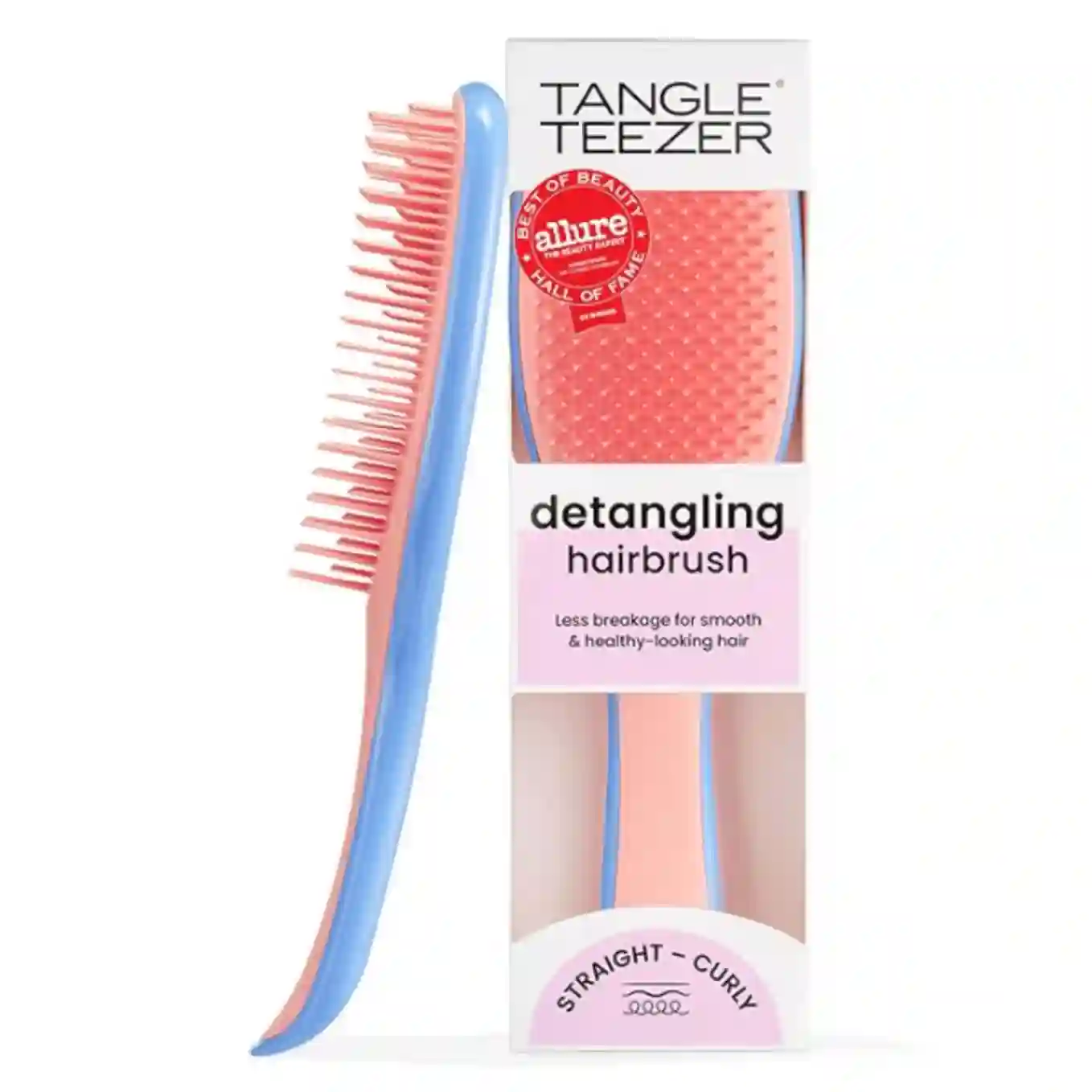 Tangle Teezer Ultimate Detangler Brush Straight to Wavy Apricot Blaze