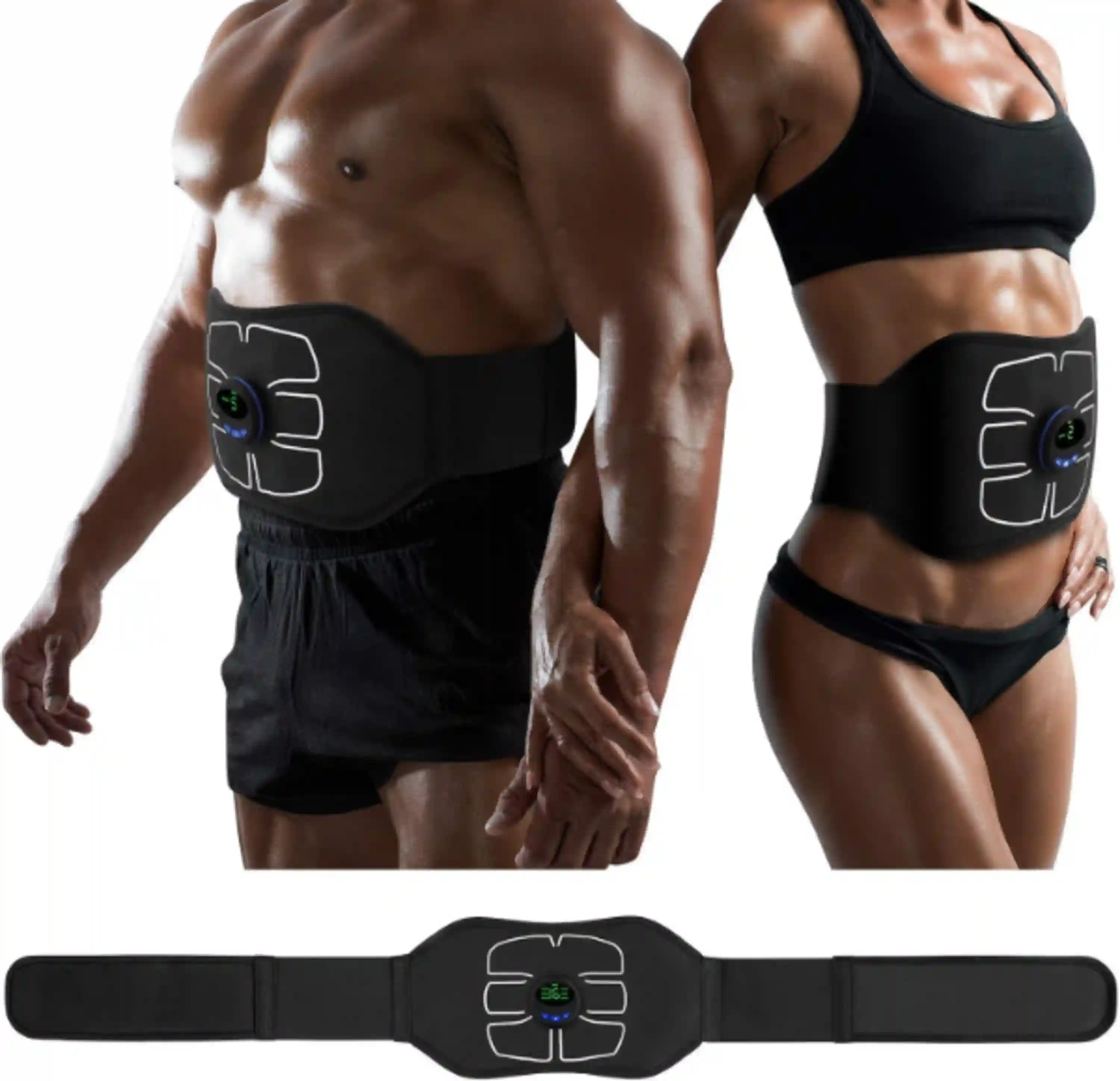 MarCoolTrip MZ ABS Stimulator Abdominal Toning Belt Workout Portable Ab Machine