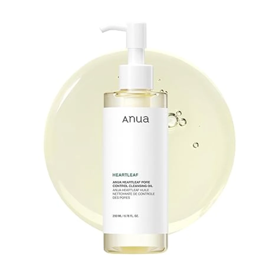 Anua Heartleaf Pore Control Cleansing Oil Korean Skincare Gentle Makeup Remover