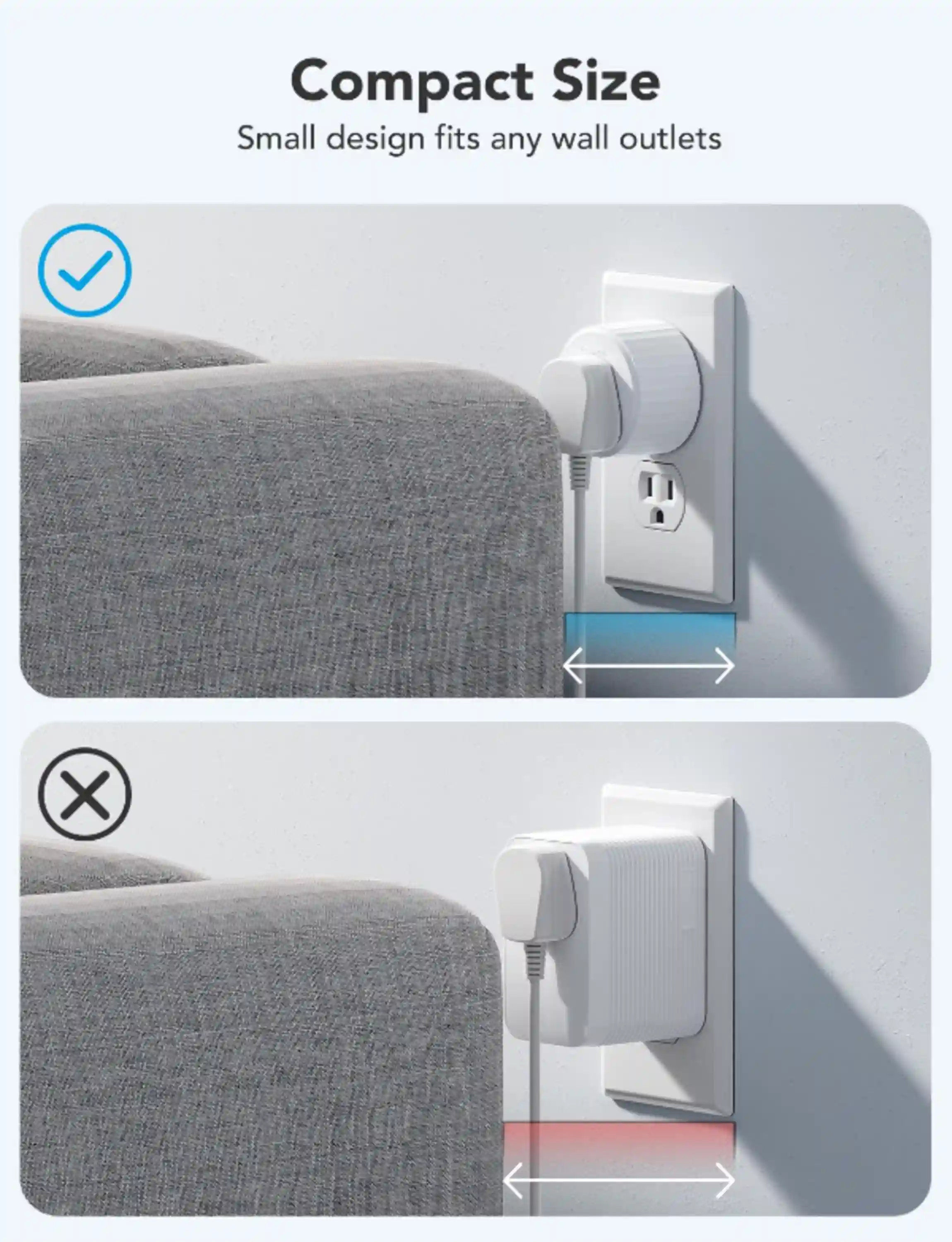 Govee Smart Plug, WiFi Outlet Compatible with Alexa & Google Assts, 4 pcs