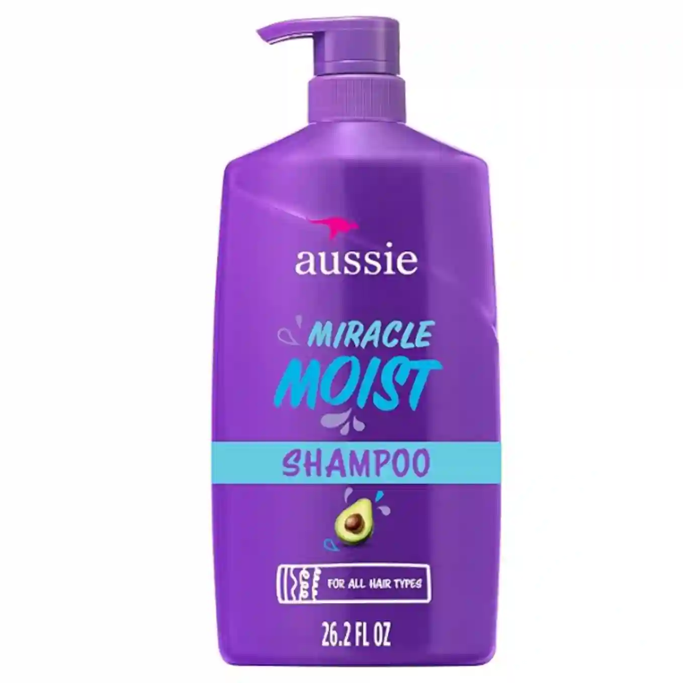 Aussie Miracle Moist Shampoo Hydrating Cleansing Treatment 26.2 Fl Oz