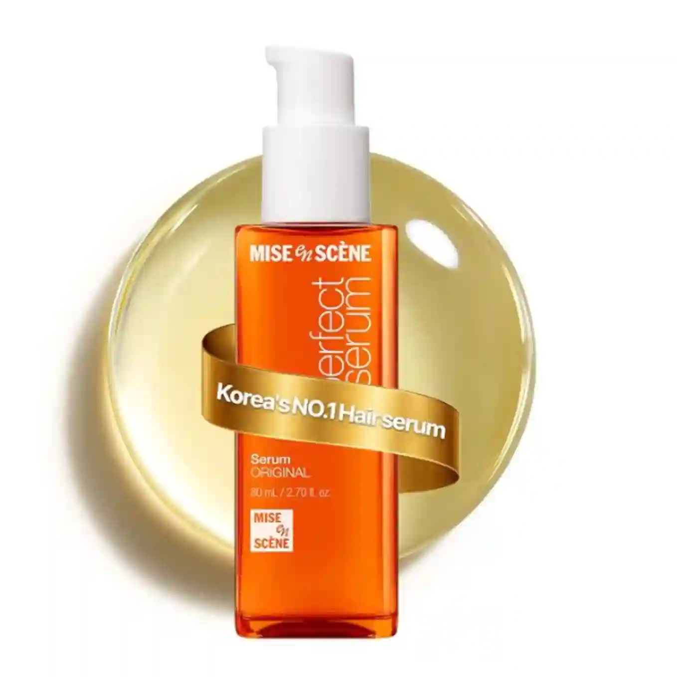 Mise En Scene Perfect Serum Original Heat Protectant Hair Oil 2.7 Fl Oz