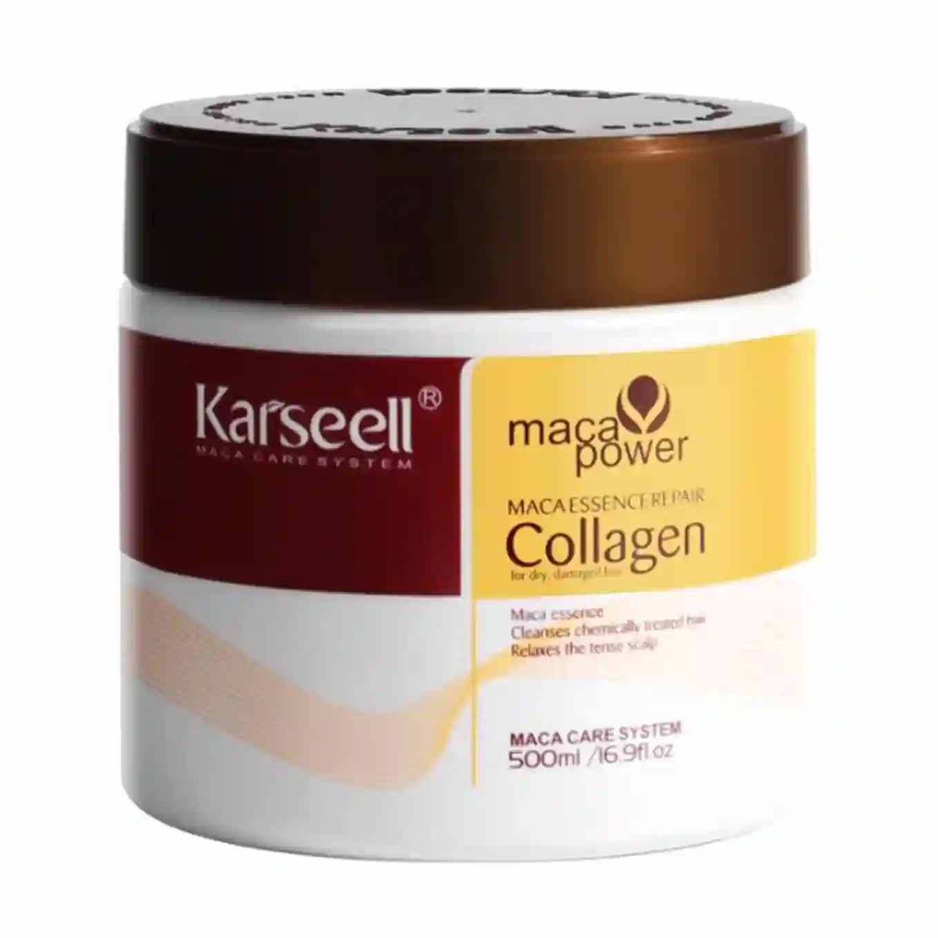 Karseell Collagen Hair Mask Deep Conditioning Treatment For Dry Frizzy Damaged Hair 16.90 Oz