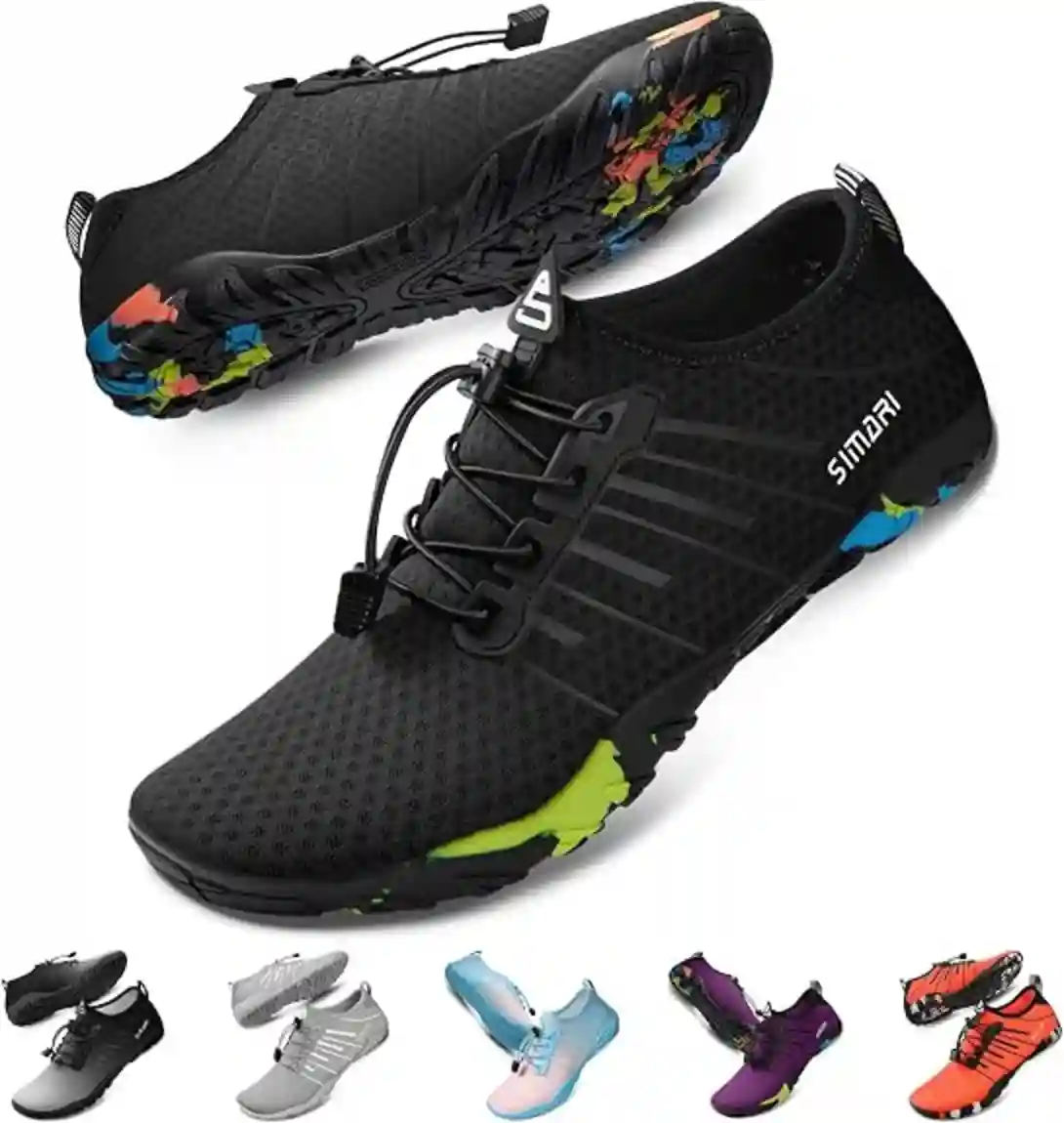 SIMARI Barefoot Quick-Dry Water Shoes for Women and Men