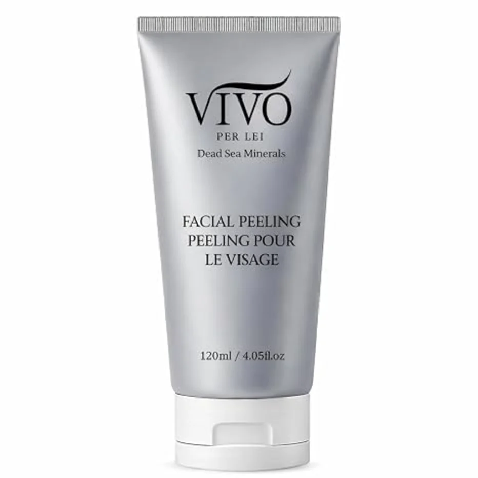 Vivo Per Lei Facial Peeling Gel Exfoliates Dead Skin Gentle Non Abrasive Face Peel
