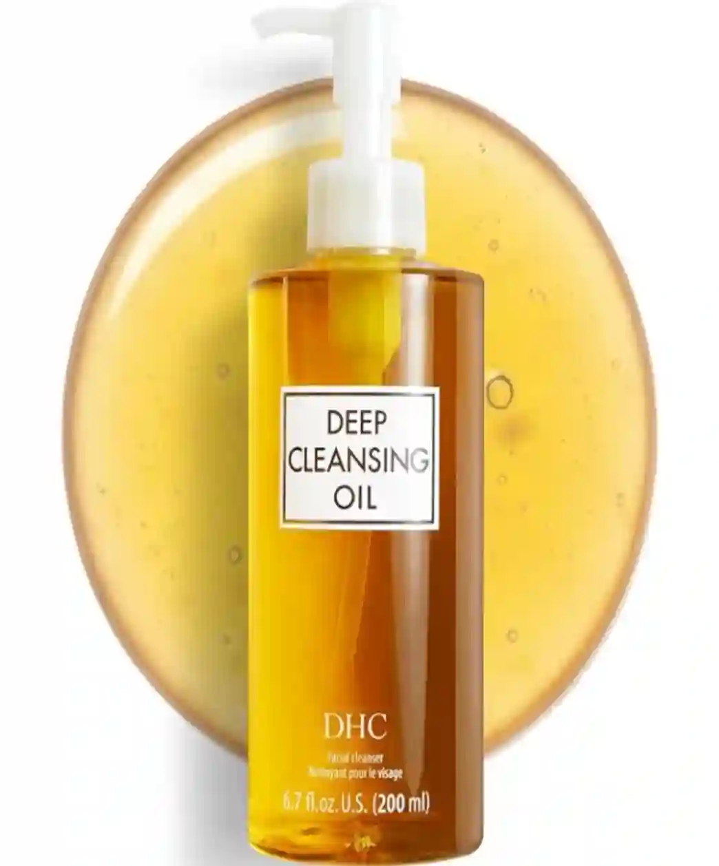 DHC Deep Cleansing Oil Gentle Facial Cleanser Blackhead and Waterproof Makeup Remover Six Point Seven Ounces