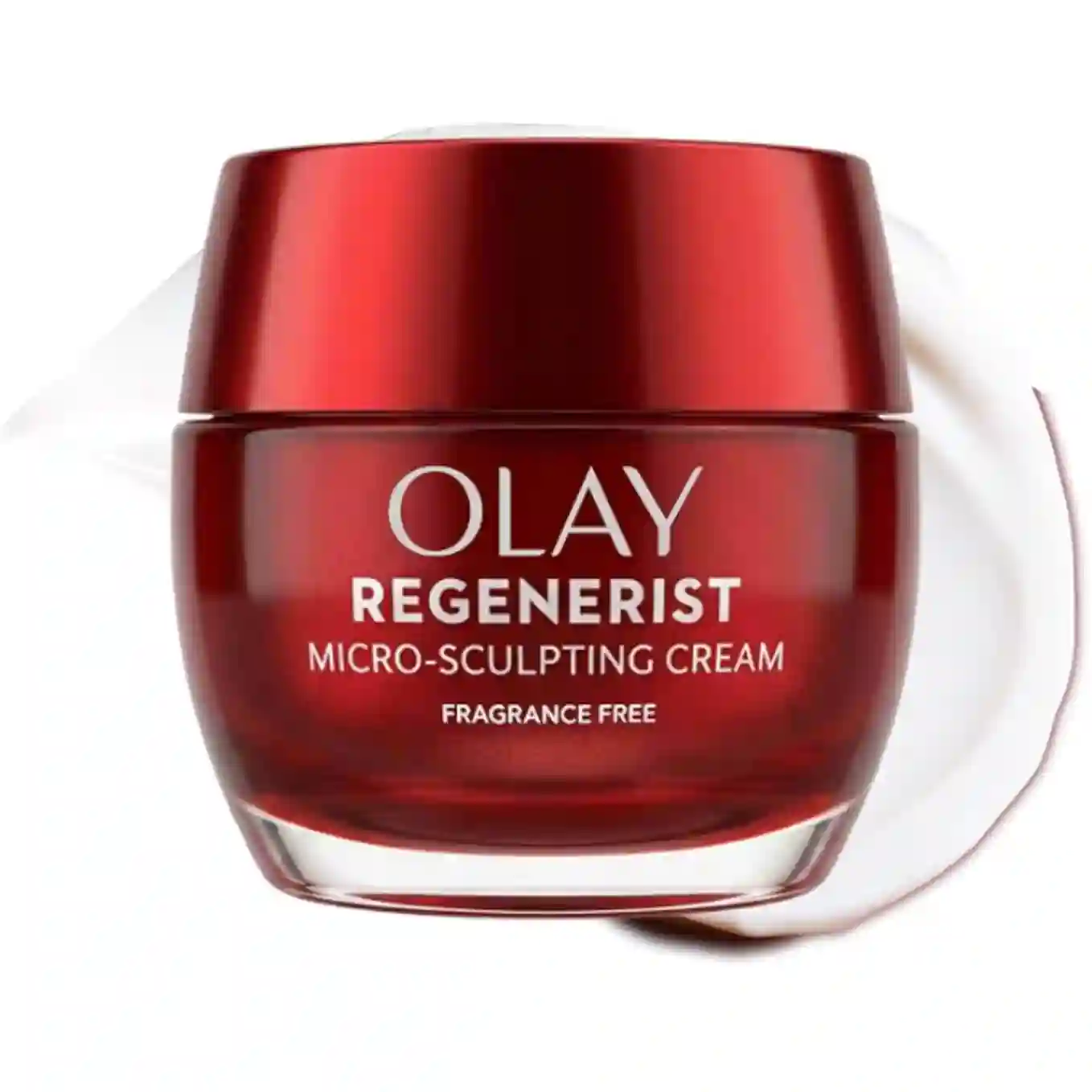 Olay Regenerist Micro-Sculpting Cream Fragrance-Free Anti-Aging Face Moisturizer One Point Seven Fluid Ounces