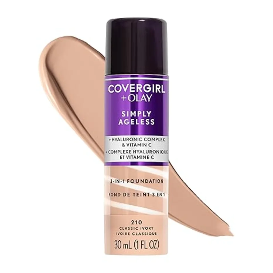 COVERGIRL Simply Ageless 3-in-1 Foundation 210 Classic Ivory