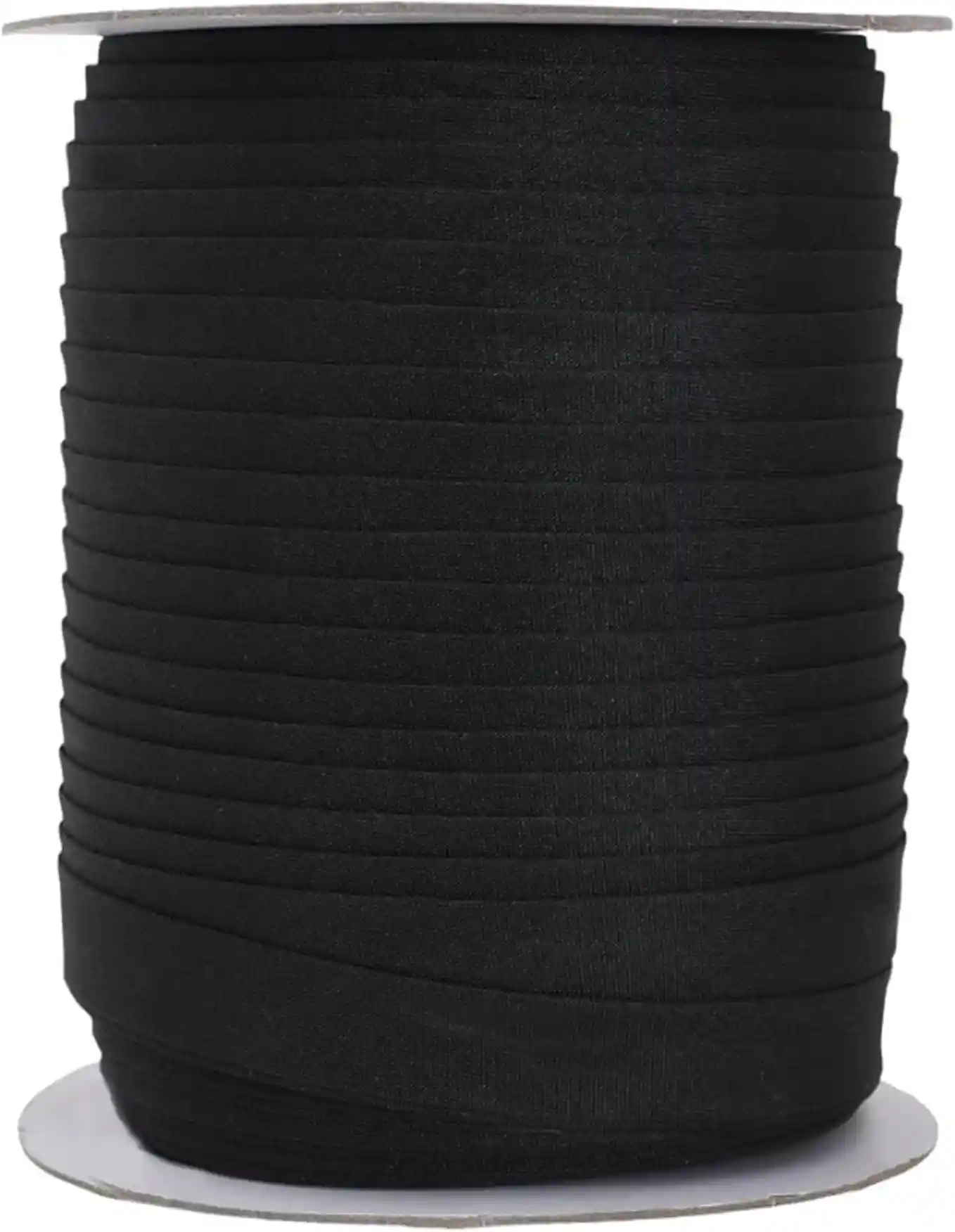 Mandala Crafts 55 Yards Half Inch Black Double Fold Bias Tape for Sewing Hemming Quilting Binding
