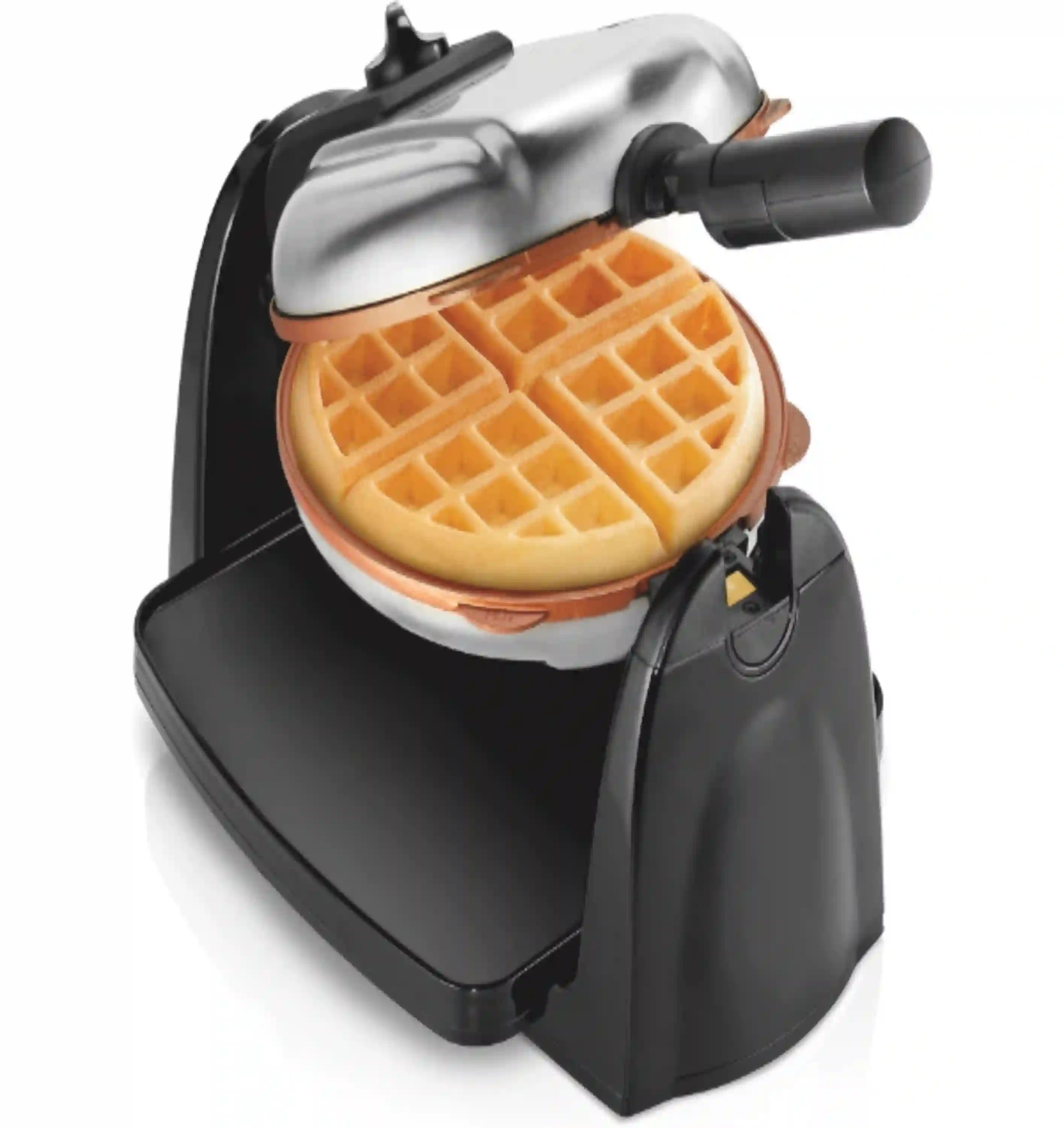 Hamilton Beach 26031 Belgian Waffle Maker with Removable Non-Stick Ceramic Plates and Adjustable Browning Control
