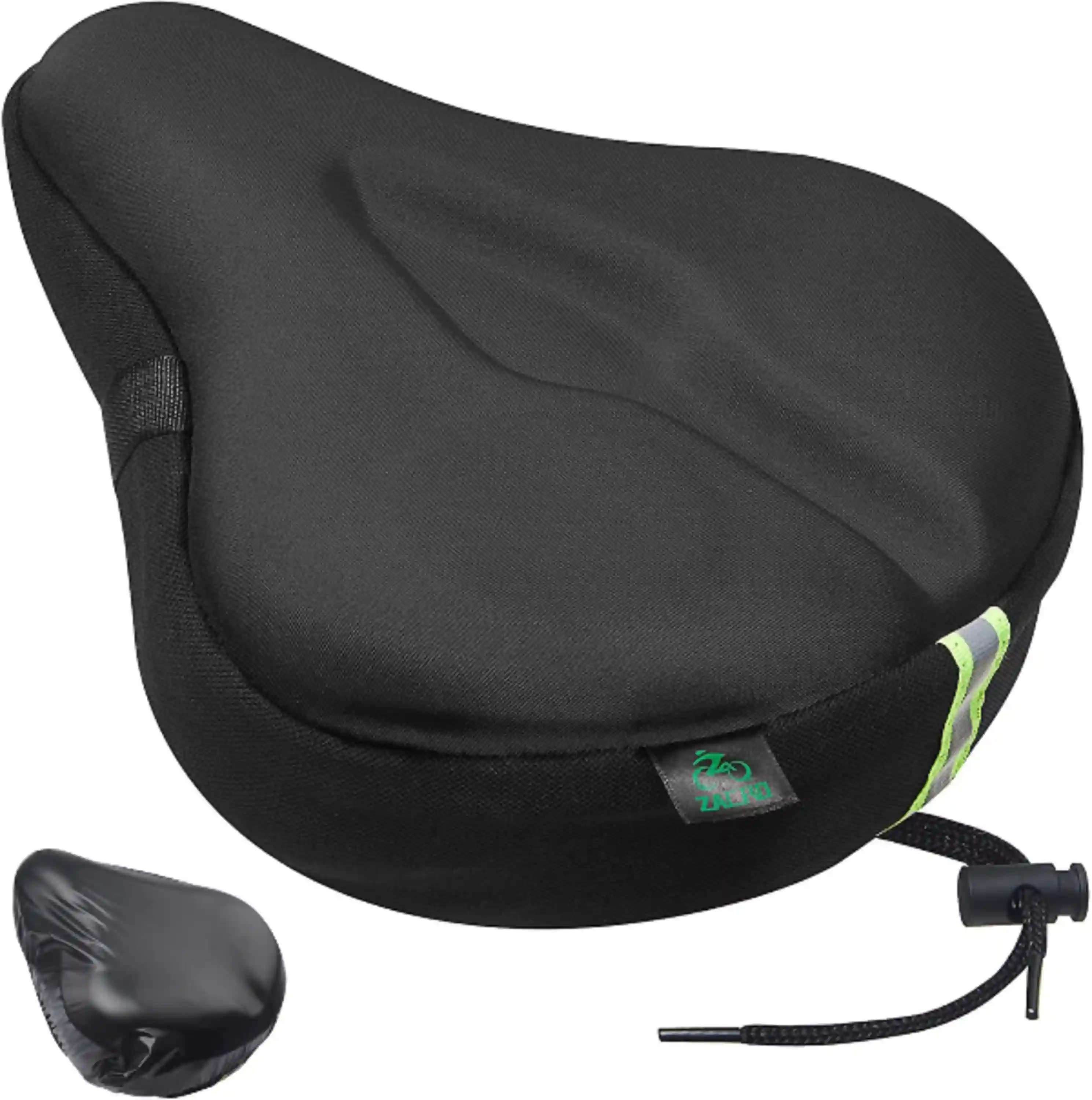 Zacro Bike Seat Cushion Gel Padded Comfort Cover for Peloton Stationary Cruiser Exercise Bicycle