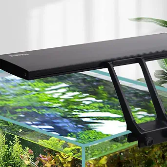 hygger Clip-On 24/7 Lighting Aquarium LED Light (14W, Black)