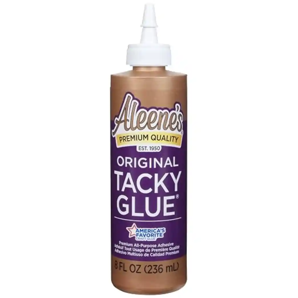 Aleene's All Purpose Clear Tacky Glue 8-Ounce All-Purpose Craft Adhesive for DIY Projects