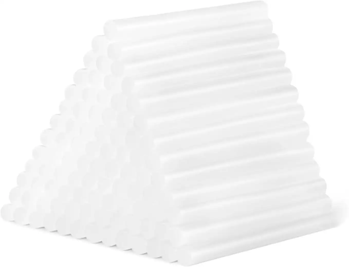 Amazon Basics Mini Size Hot Glue Sticks 100-Pack Transparent Hot Melt Refills for Crafting and DIY Repairs