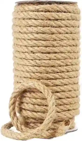 Radix Rope Natural Jute Twine 8MM x 50FT Heavy Duty Rope