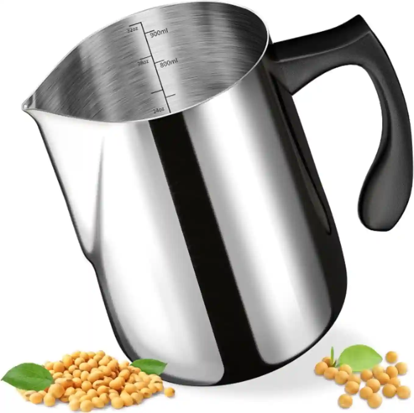 CasaCulina 32oz Stainless Steel Wax Melting Pot with Heat Resistant Handle and Dripless Pouring Spout