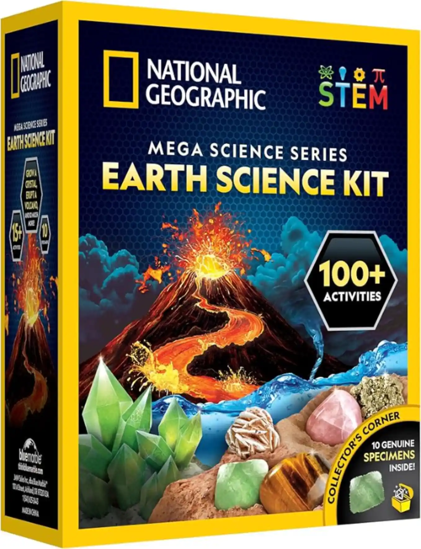 National Geographic Earth Science Kit with 100+ Activities for Kids 8-12