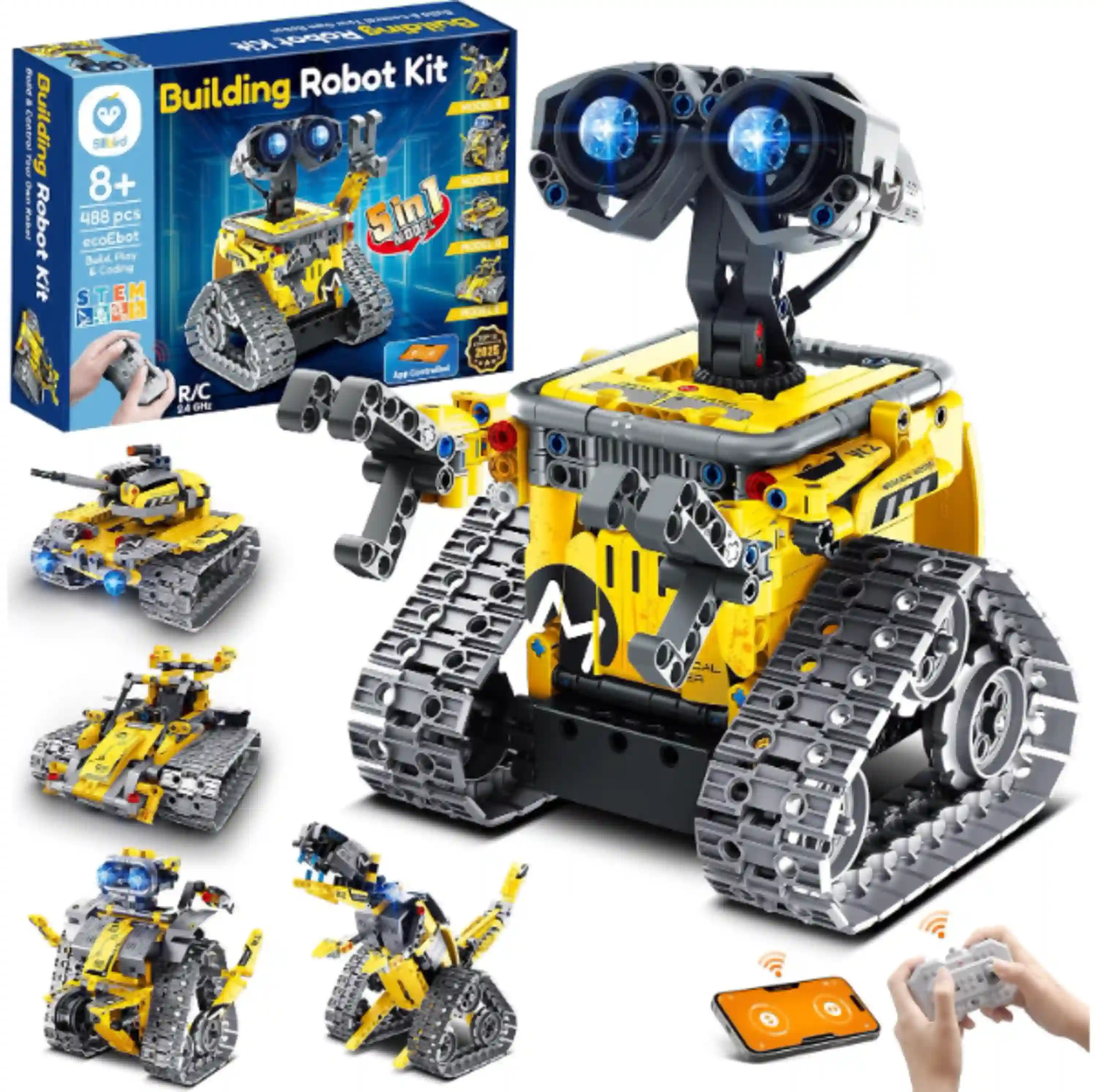 Sillbird STEM Robot Building Kit Remote Control Toys
