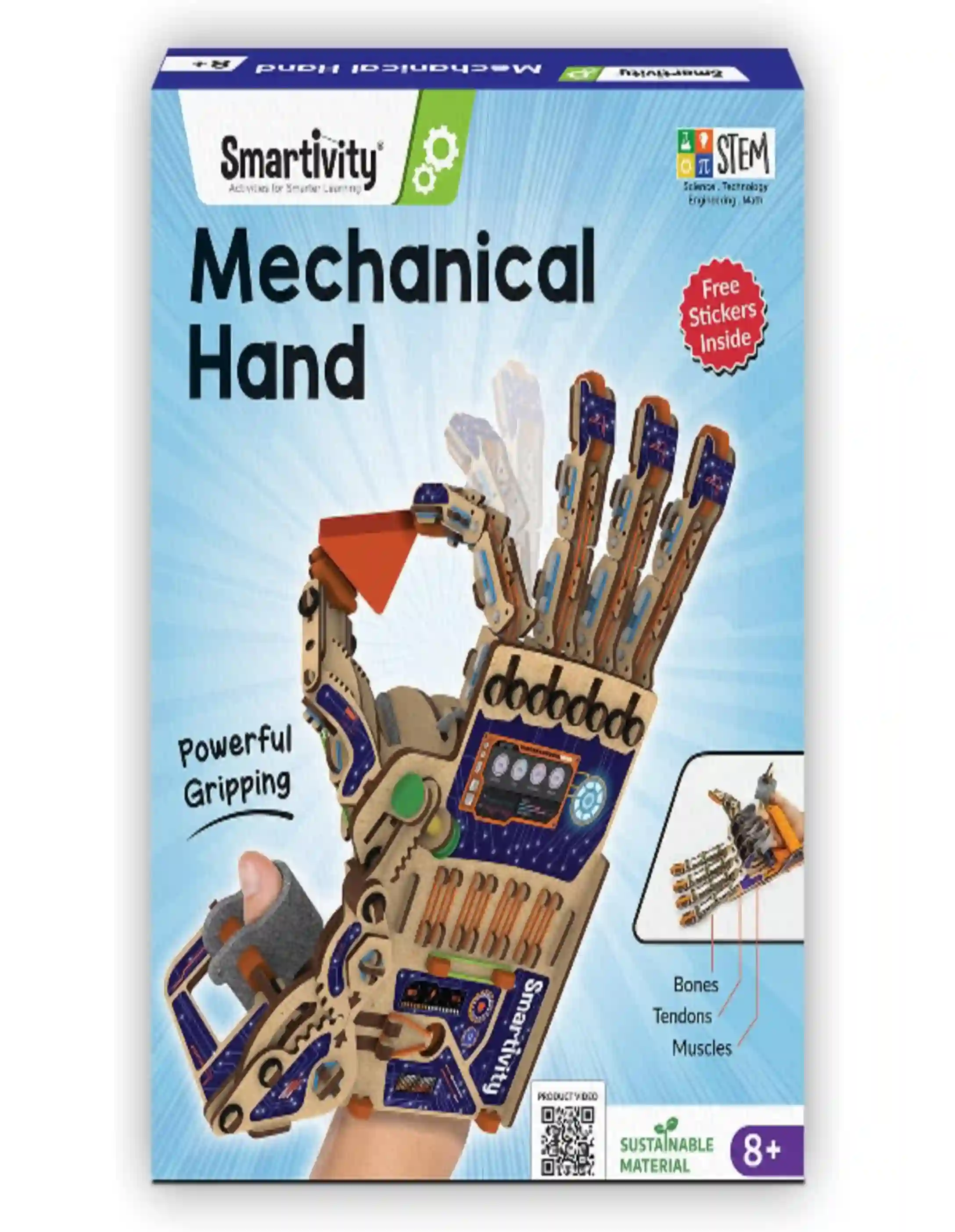 Smartivity Robotic Mechanical Hand STEM Toy for Kids Ages 8 to 14