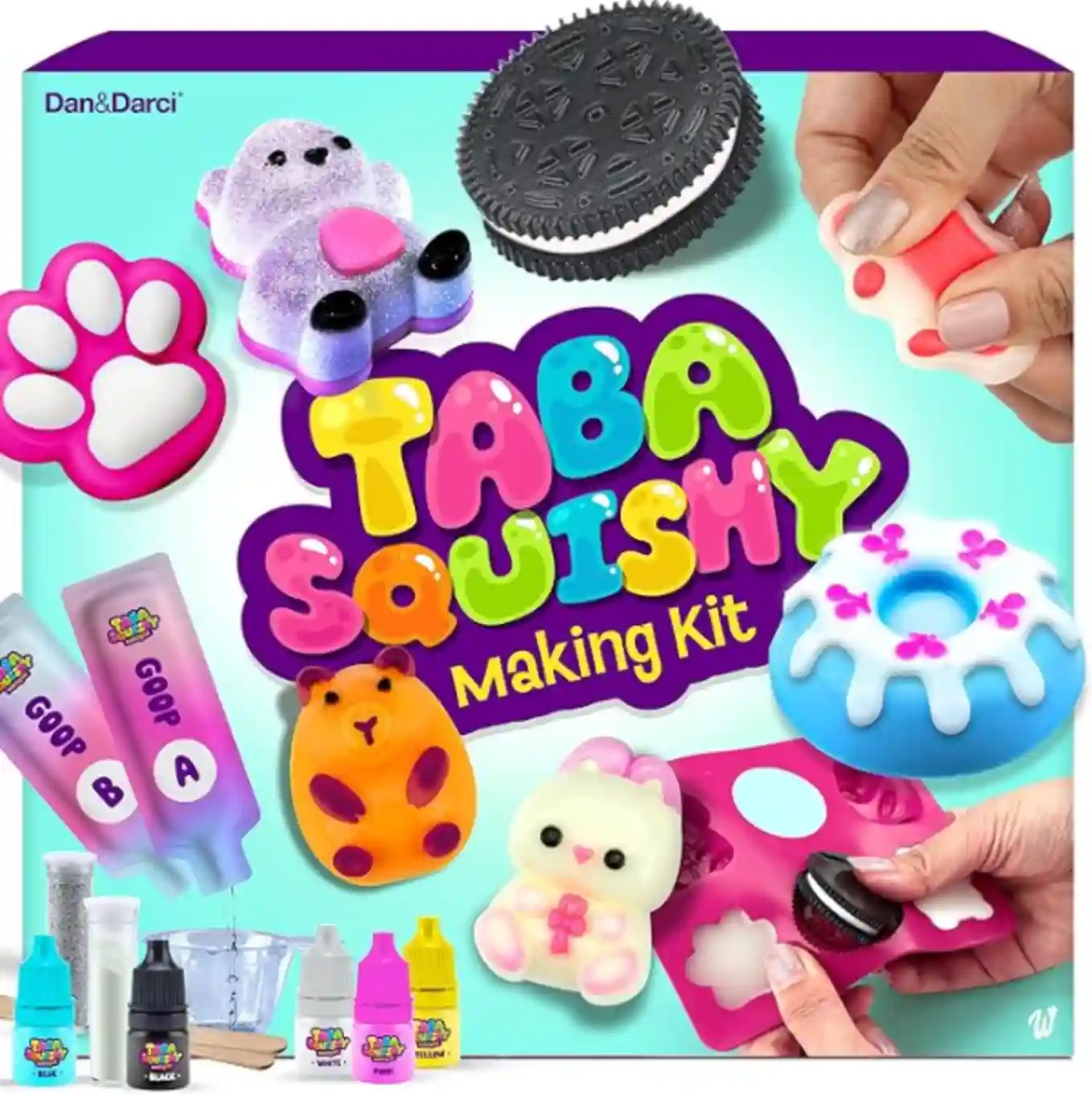 Dan&Darci Taba Squishy Making Kit for Kids DIY Sensory Craft Set