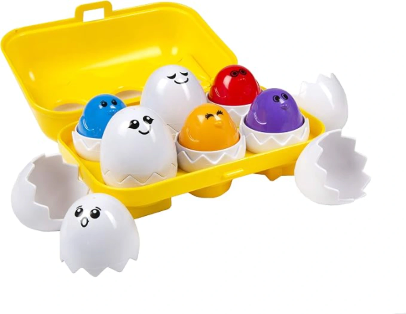 Kidoozie - Peek 'N Peep Eggs - Baby Match Up Toy with Lights and Music
