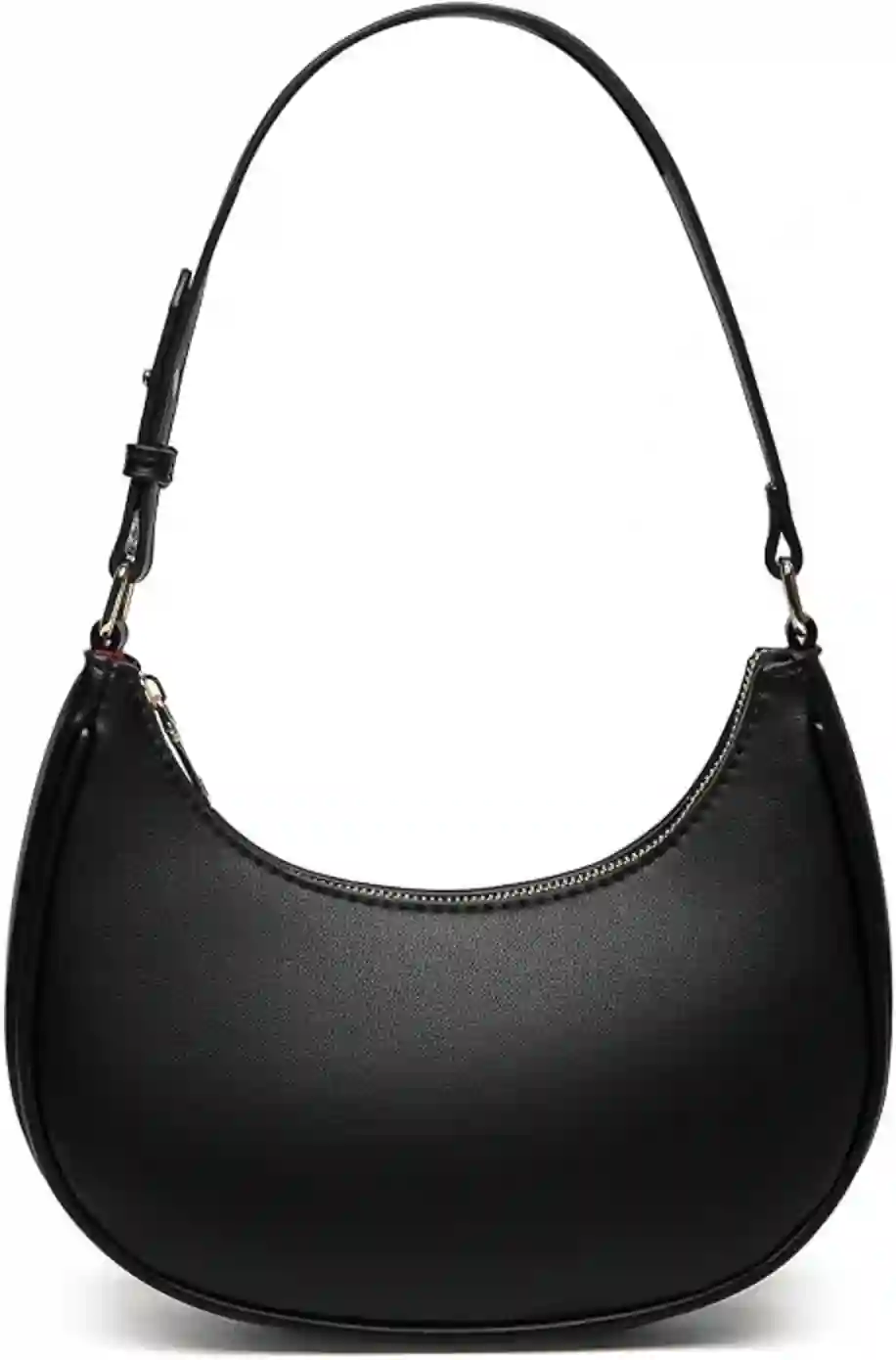Barabum Small Shoulder Bag Crescent Purse Y2K Trendy Clutch Handbag for Women