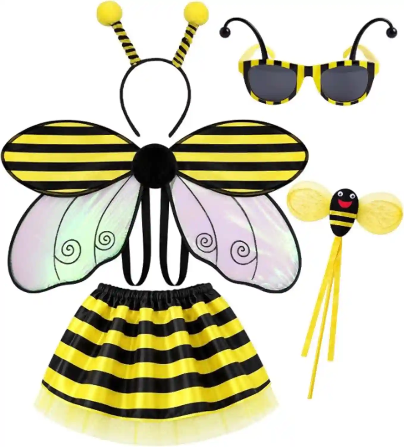 WILDPARTY Kids Bee Costume Set for Girls