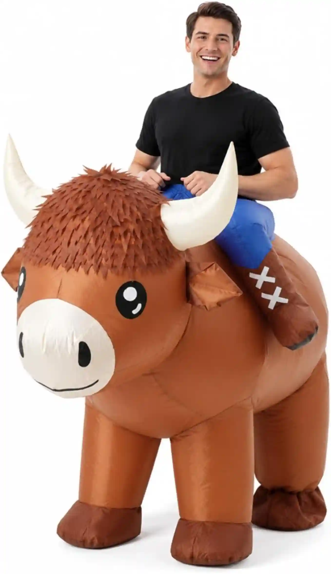 Inflatable Highland Cow Costume Adult Blow Up Outfit