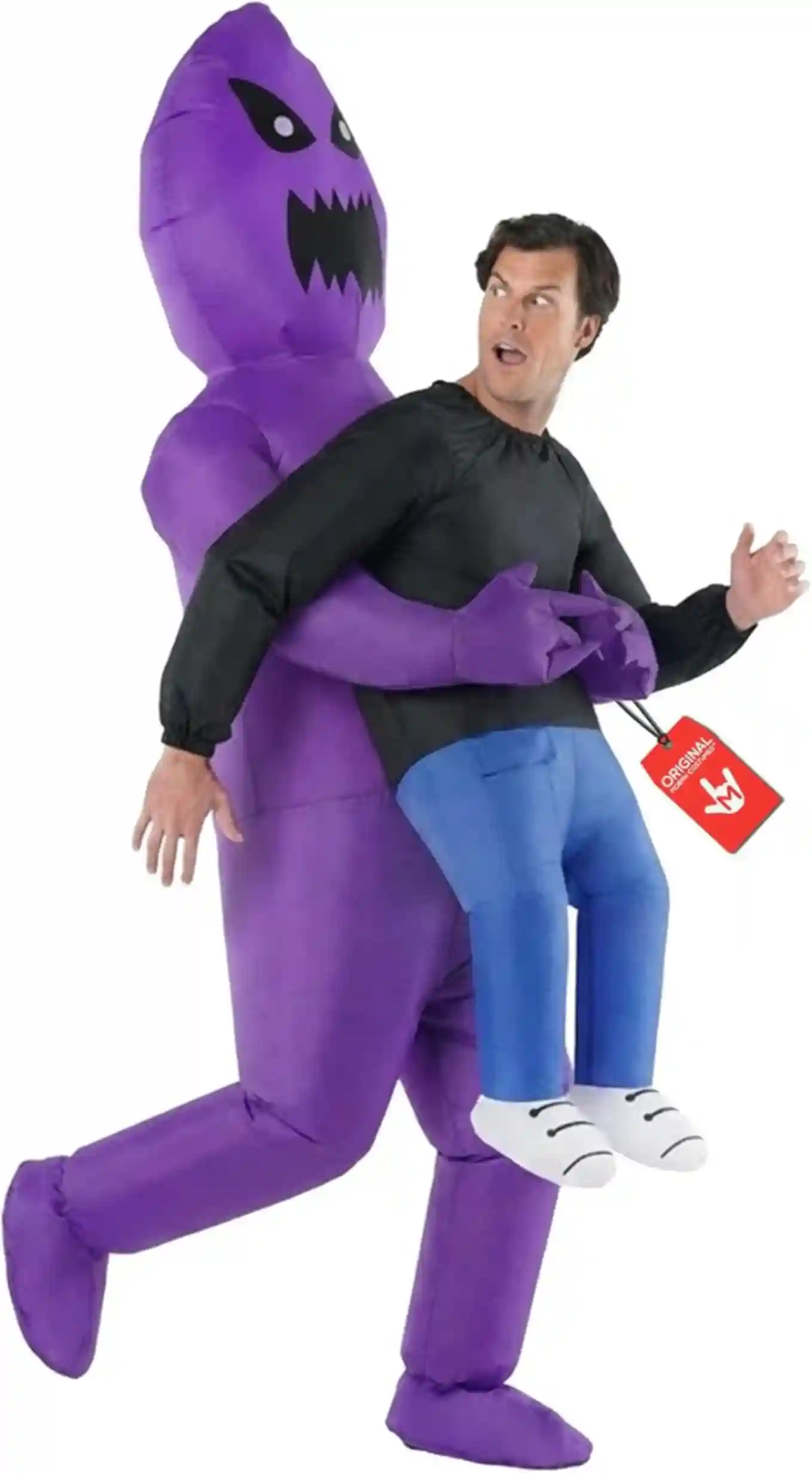 Morph Inflatable Costume for Adults with Built-In Fan