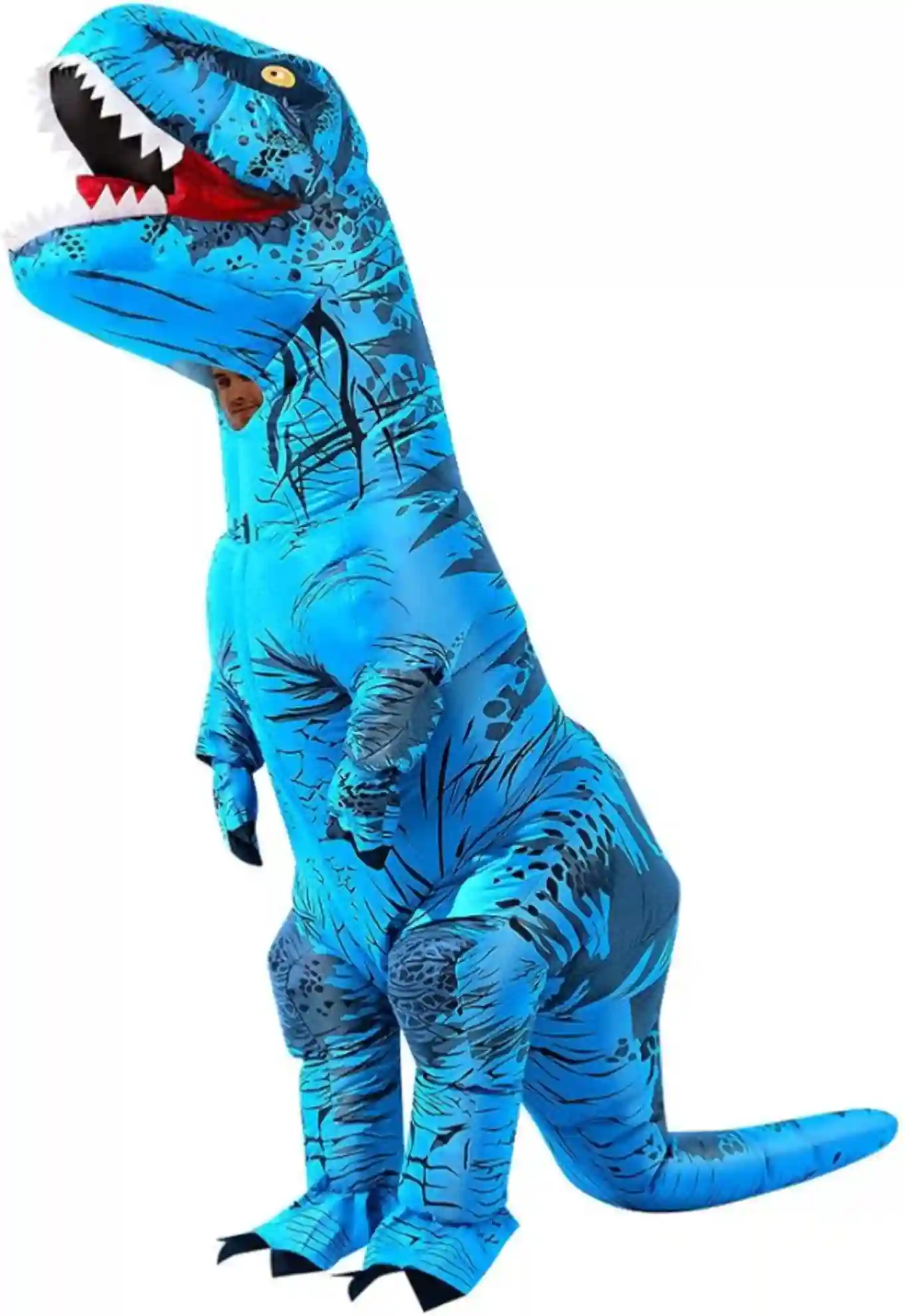 miwhse Inflatable Dinosaur Costume Adult Blow Up T-Rex Suit
