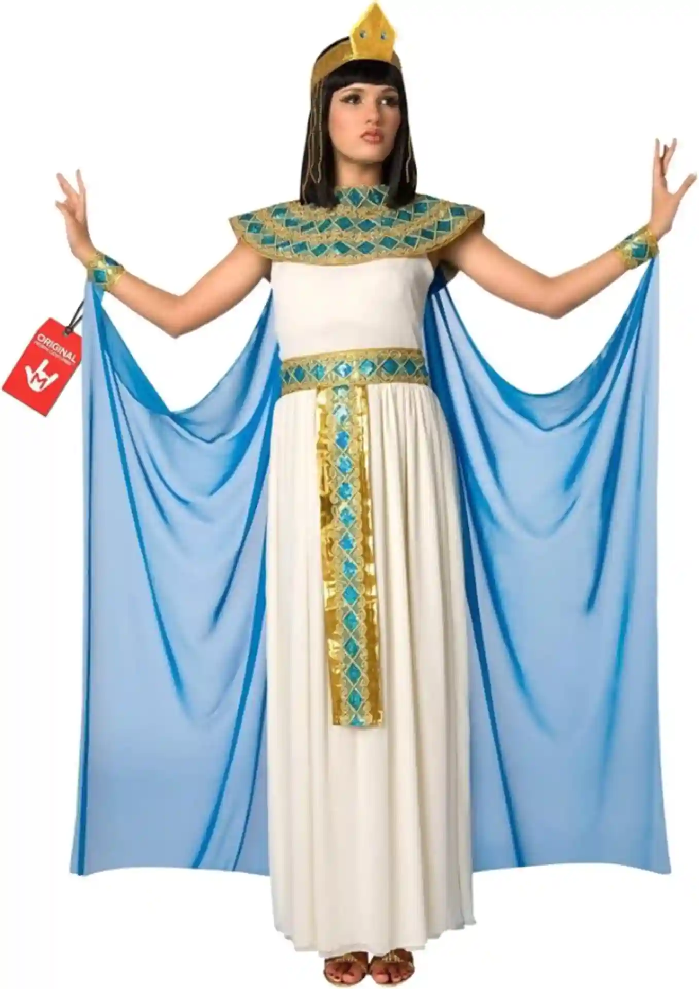 Morph Cleopatra Costume Women Egyptian Queen Outfit Complete Set