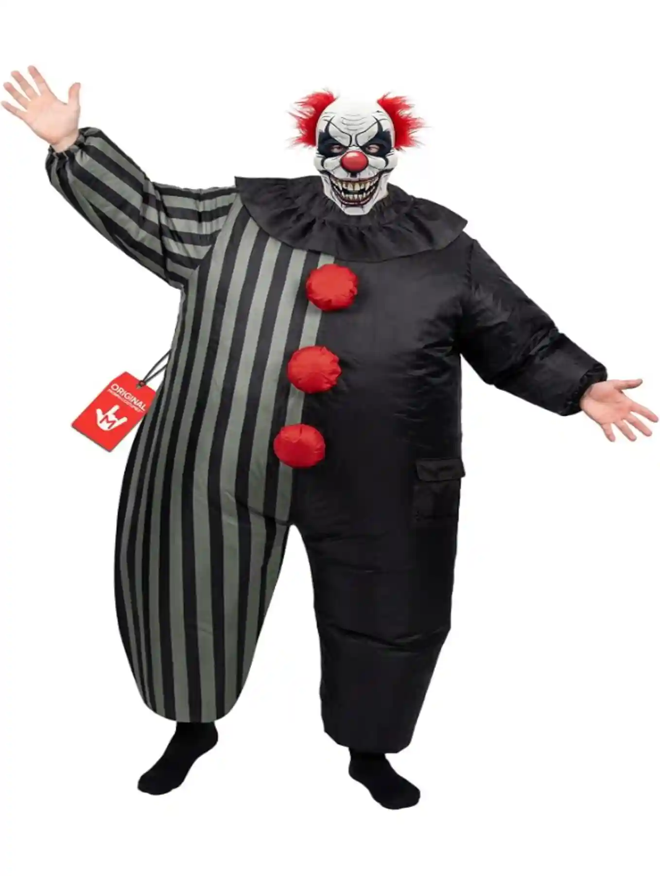 Morph Evil Inflatable Clown Costume for Adults