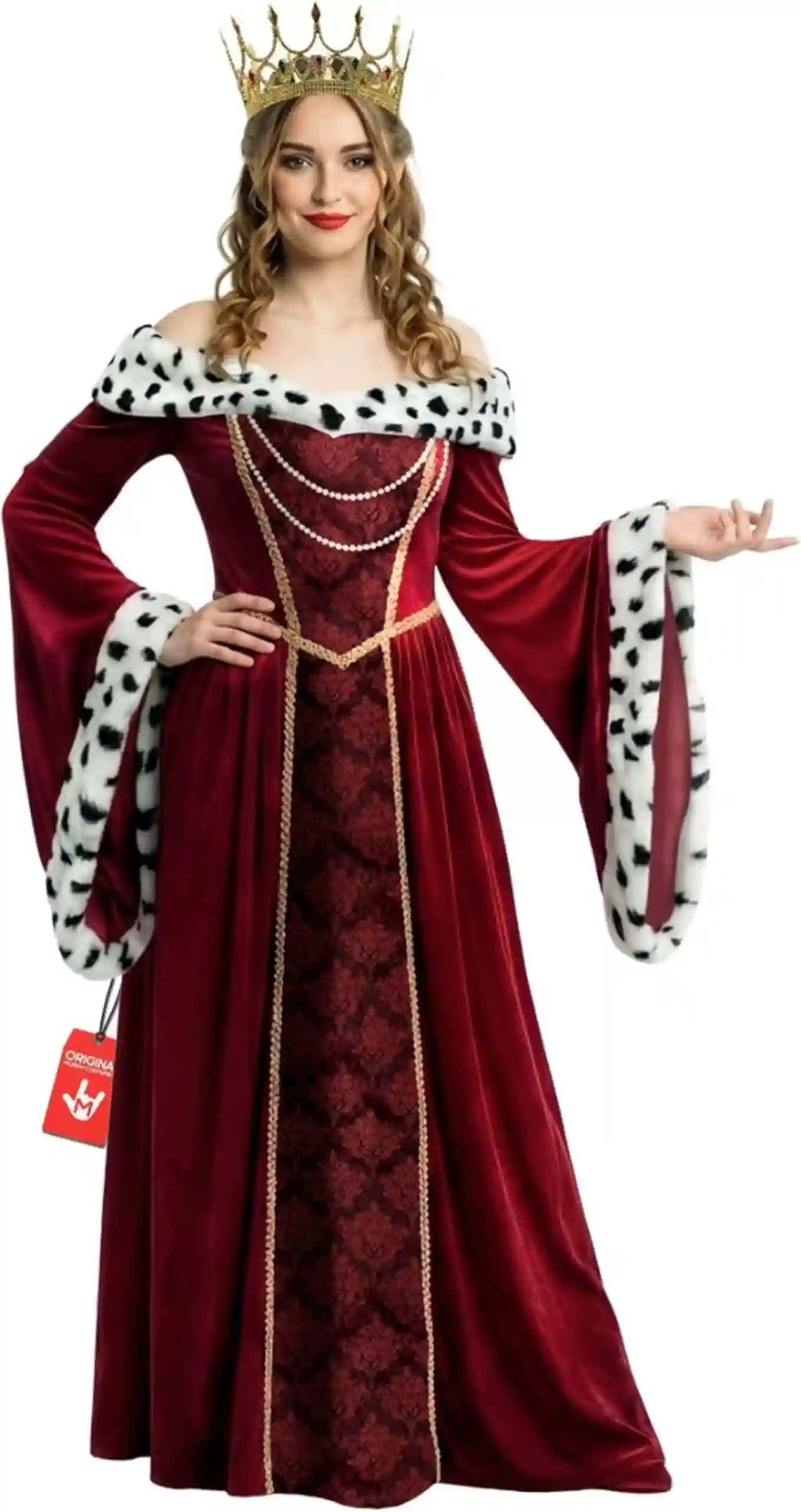 Morph Royal Queen Dress Costume Women Halloween Medieval Gown