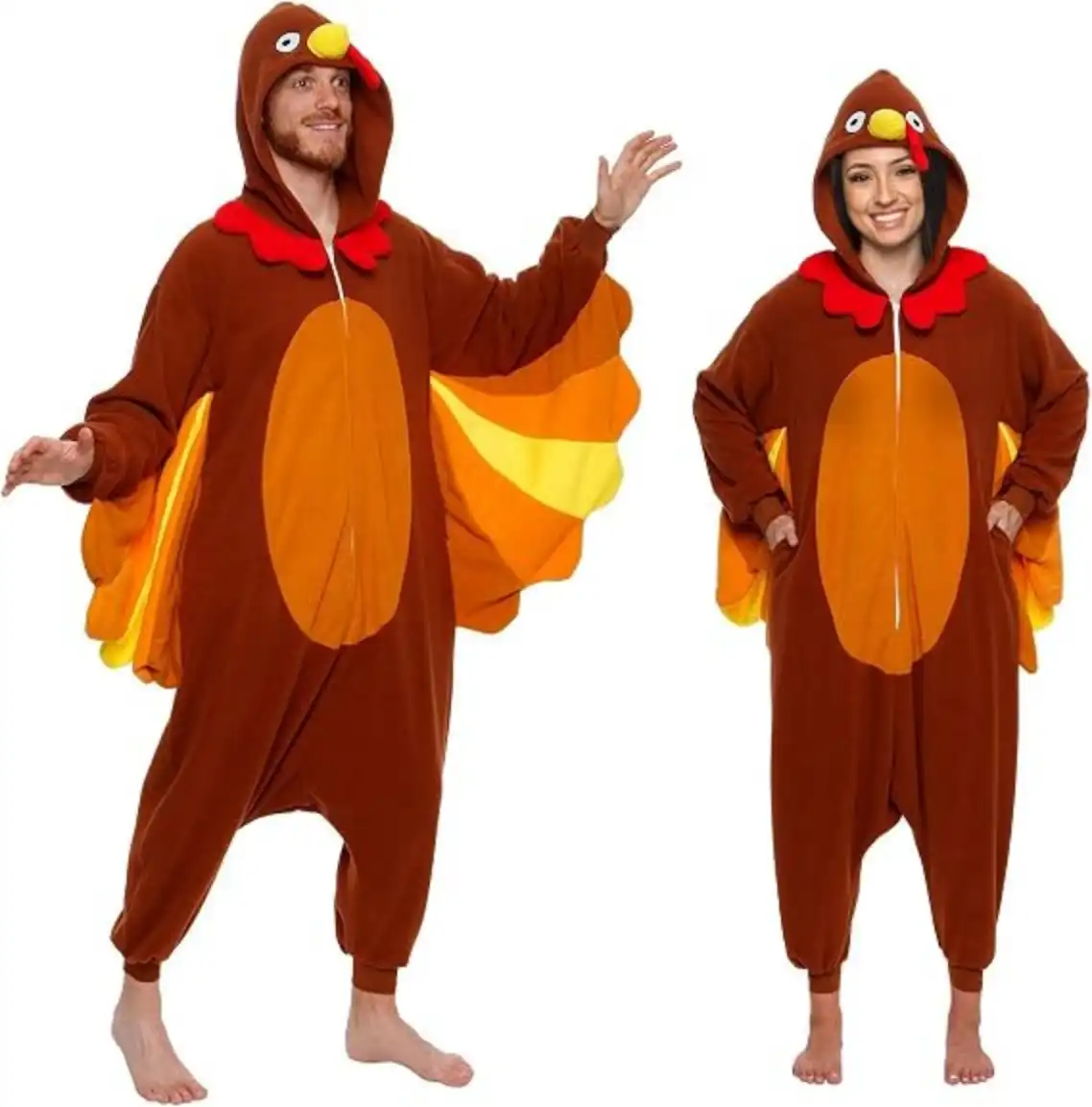 Funziez! Adult Unisex Animal One Piece Plush Costume Suit