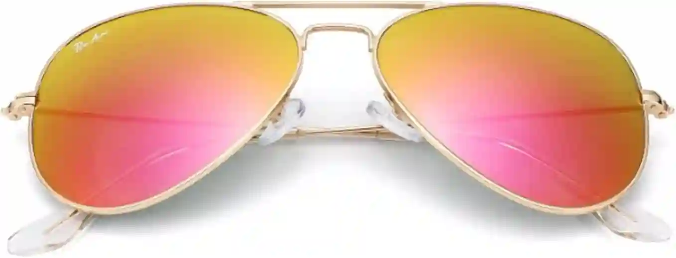 Pro Acme Classic Aviator Sunglasses Glass Lens Metal UV400 For Men Women Fifty Eight Sixty Two Millimeter Frame