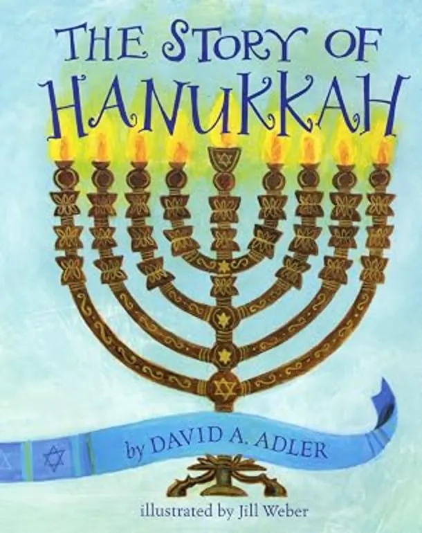 The Story of Hanukkah by David A. Adler, Illustrated Paperback for Young Readers